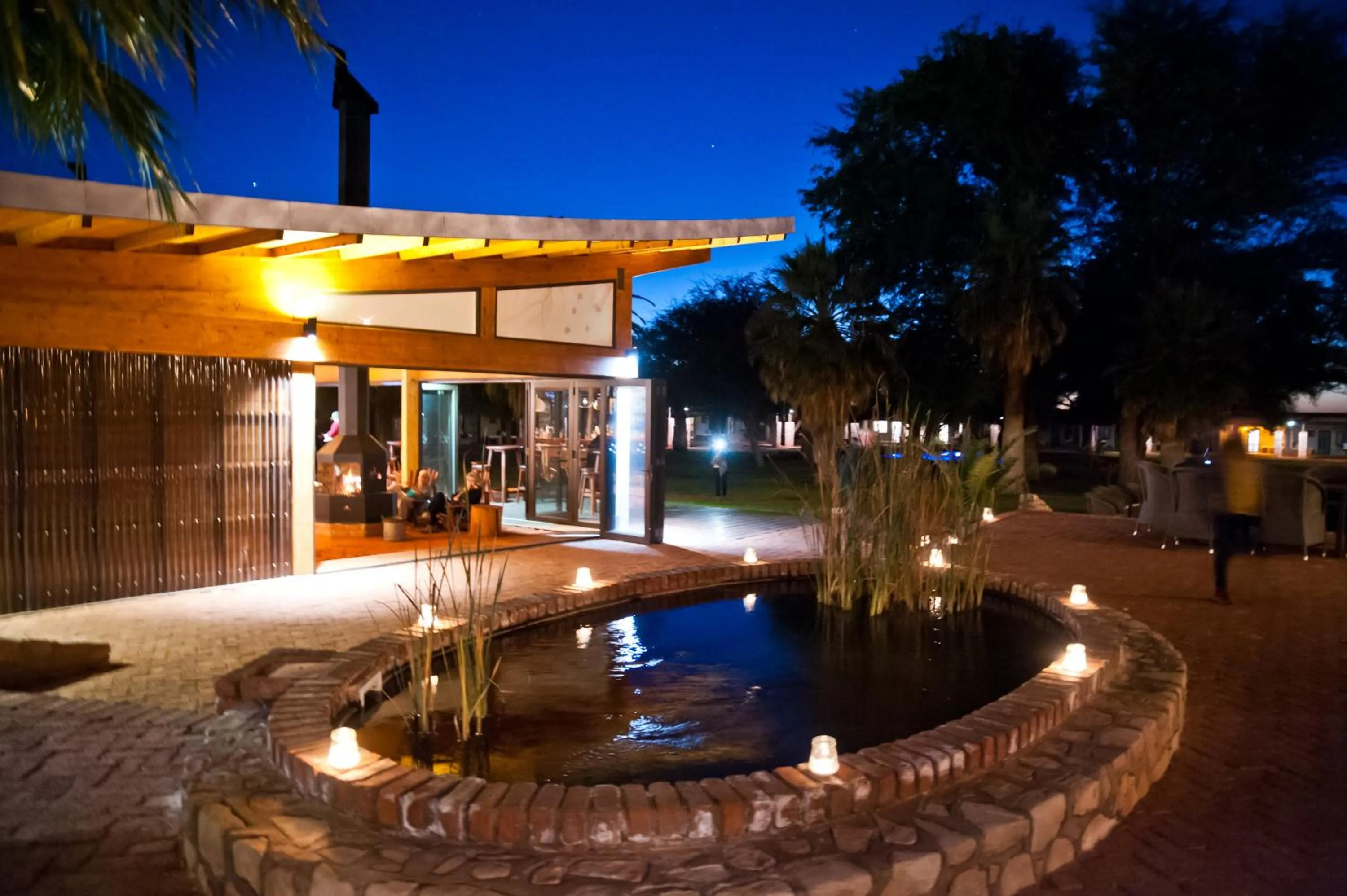 Property building in Gondwana Kalahari Anib Lodge