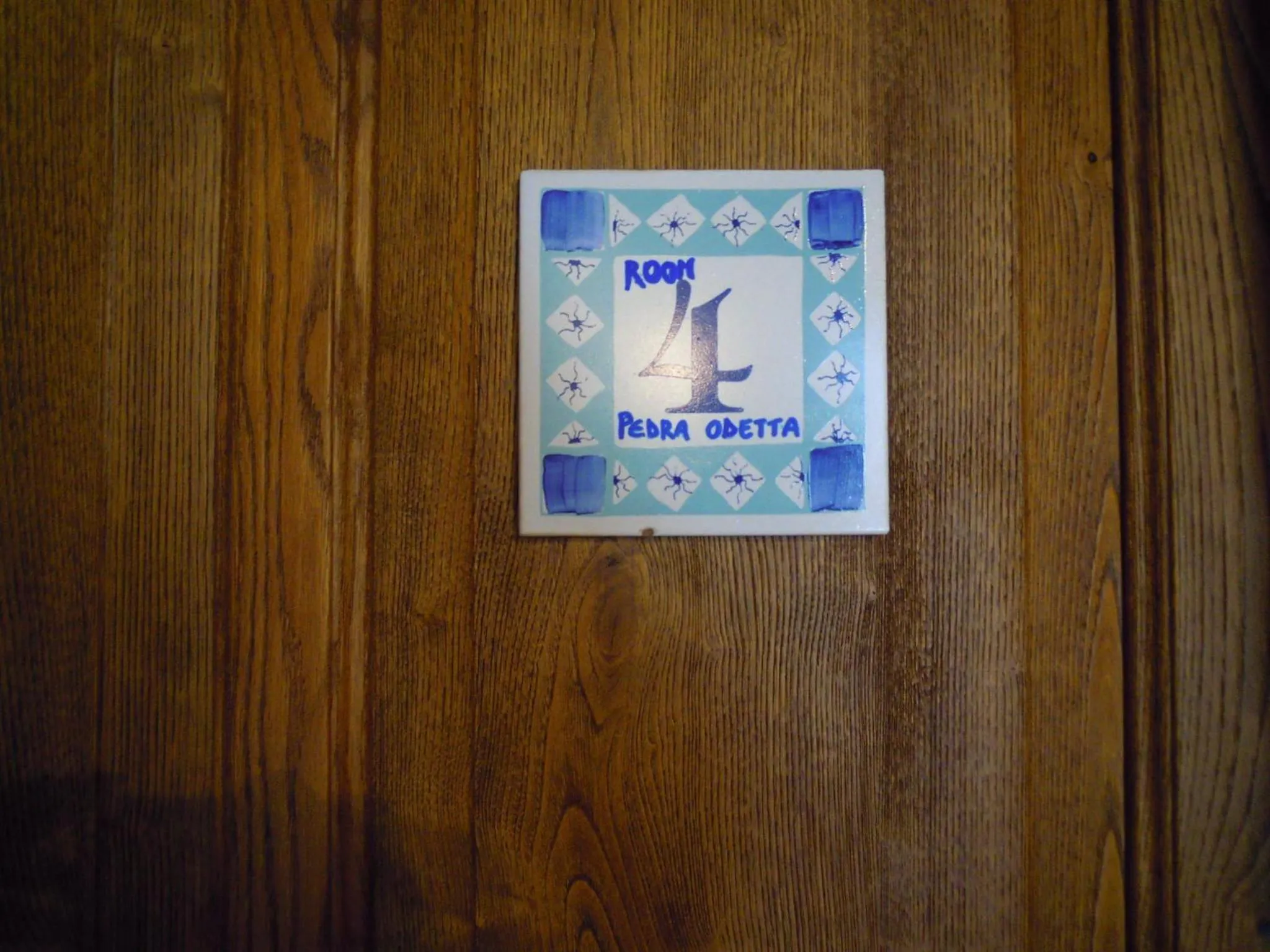 Decorative detail in Casa Castori