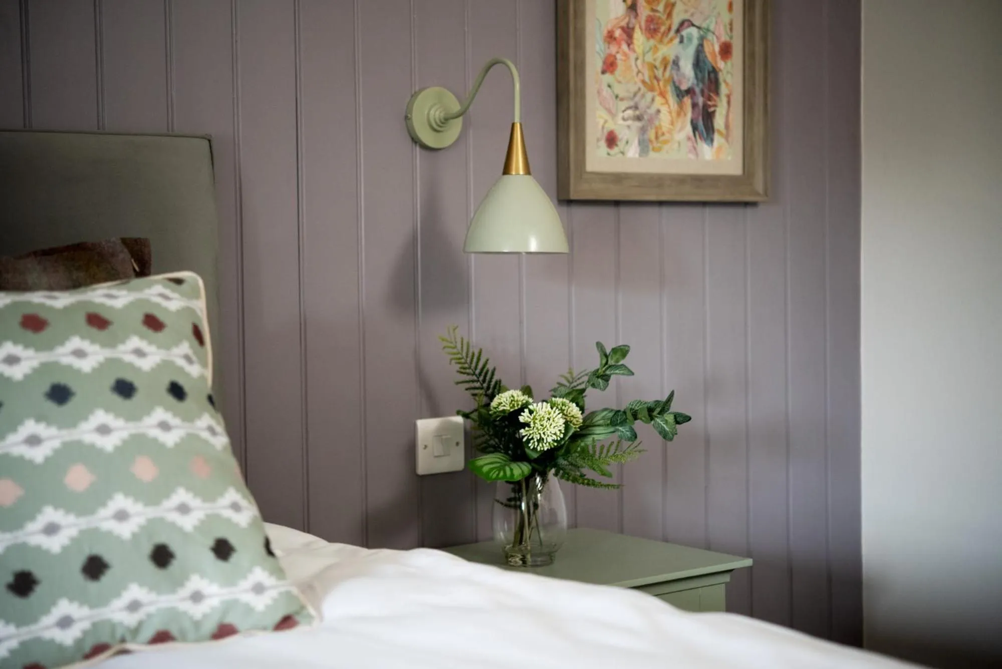 Bed in The Kings Arms Otterton