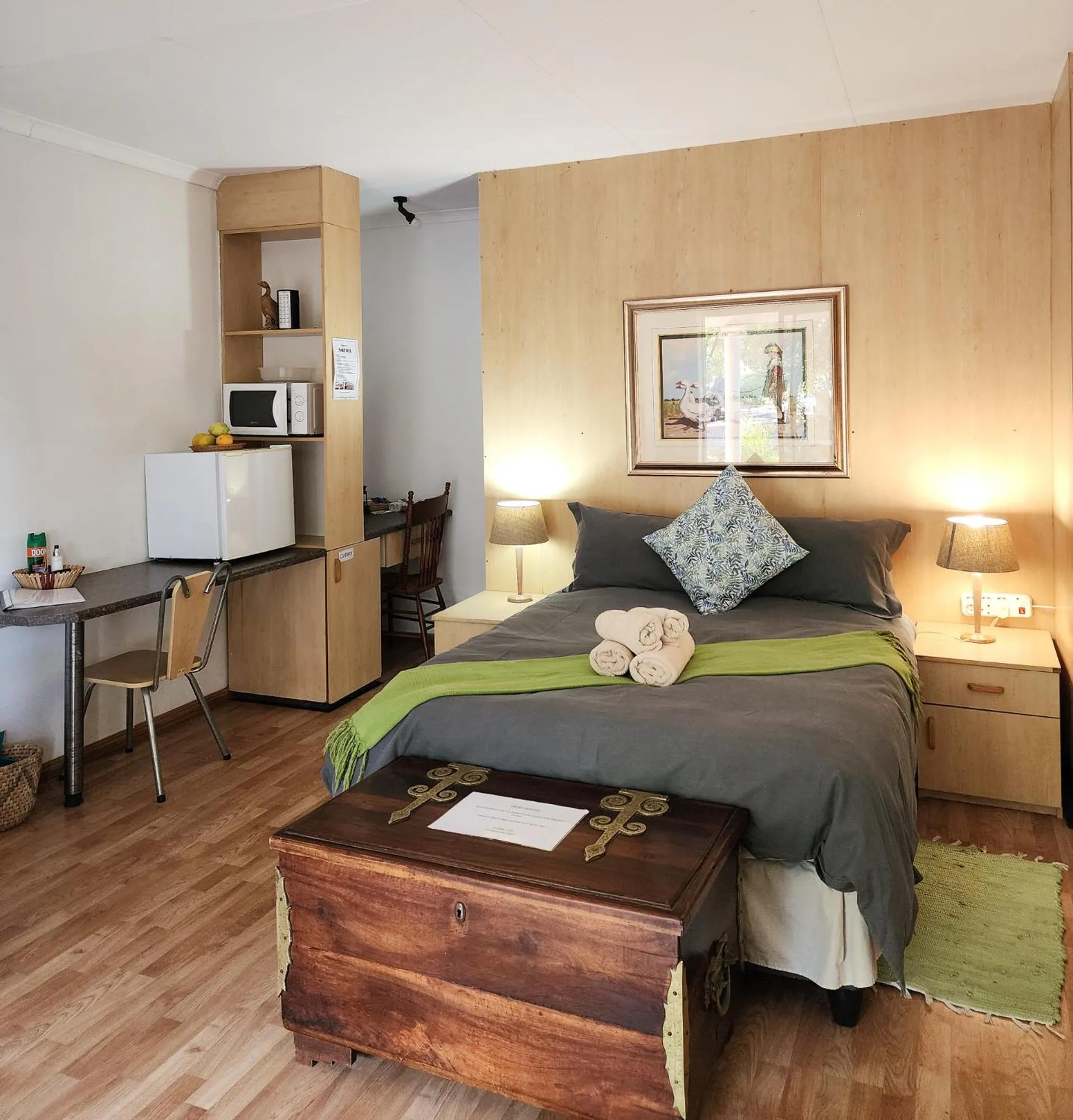 Bed in Homestead Bed and Breakfast