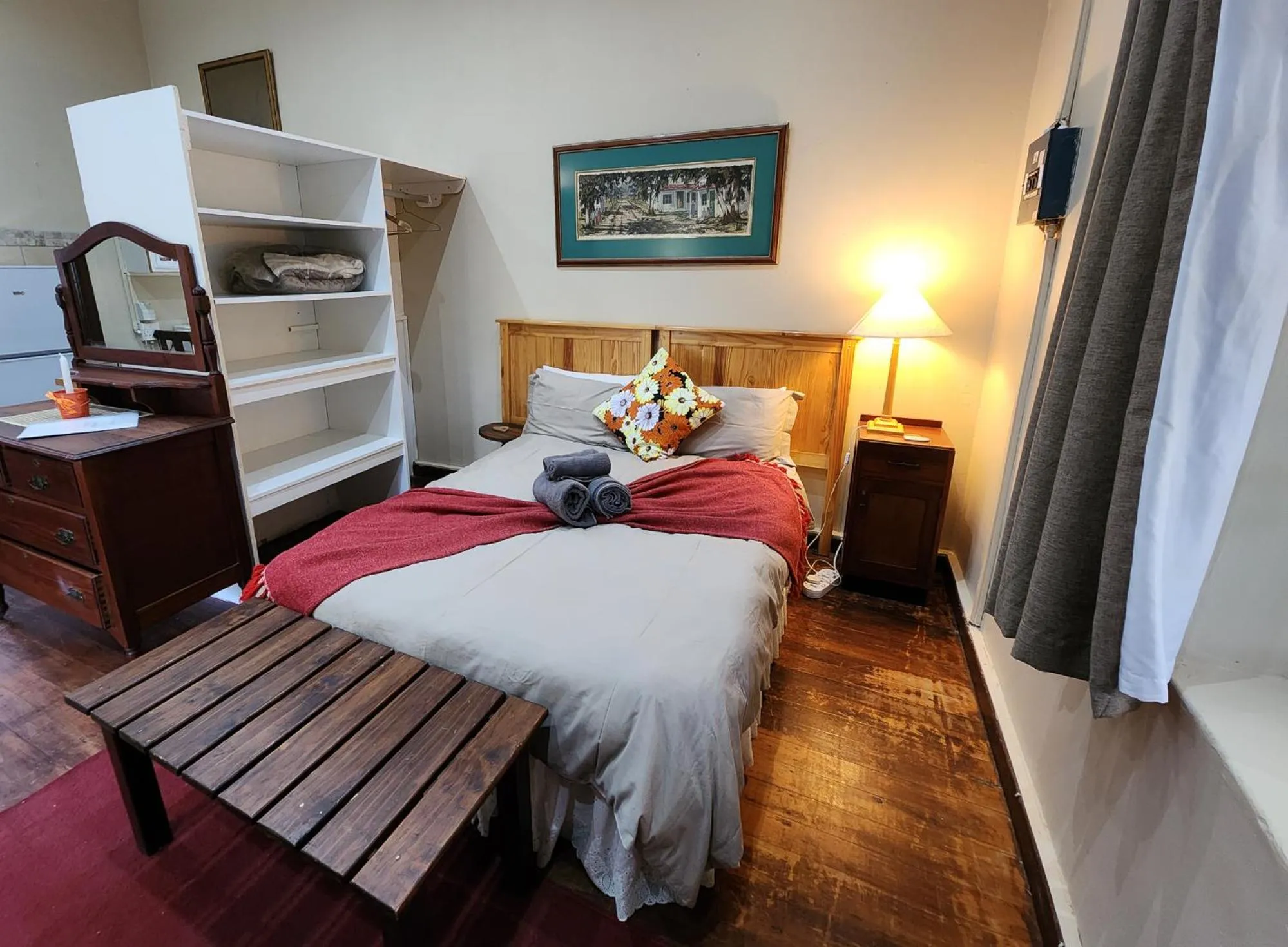 Bed in Homestead Bed and Breakfast