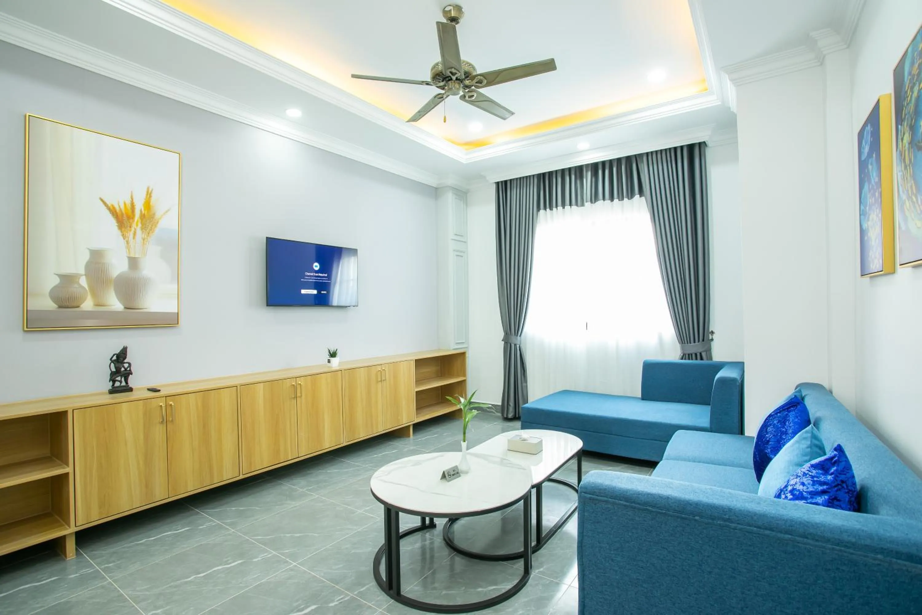 Living room in Cambana Poipet Hotel