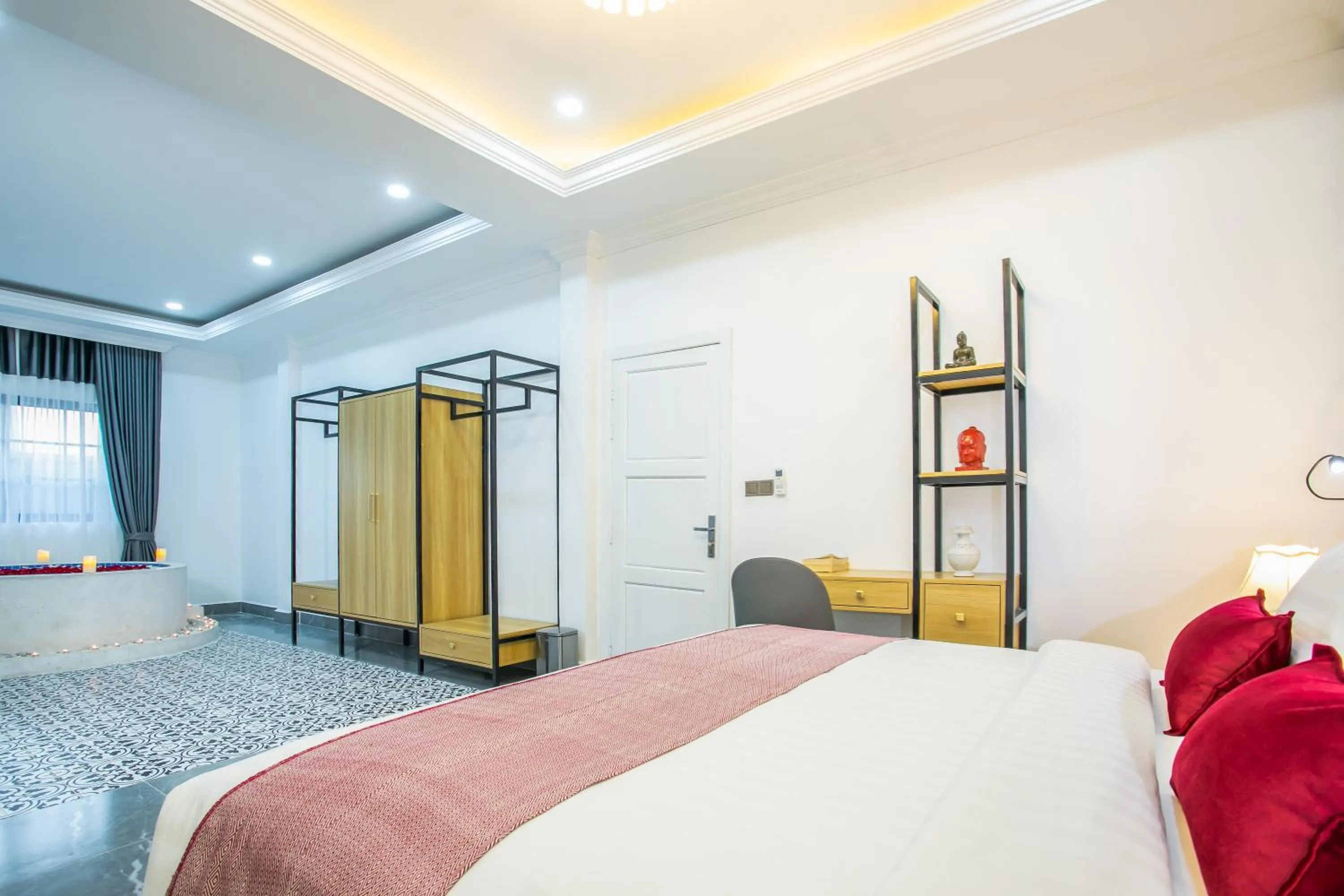 Bedroom, Bed in Cambana Poipet Hotel