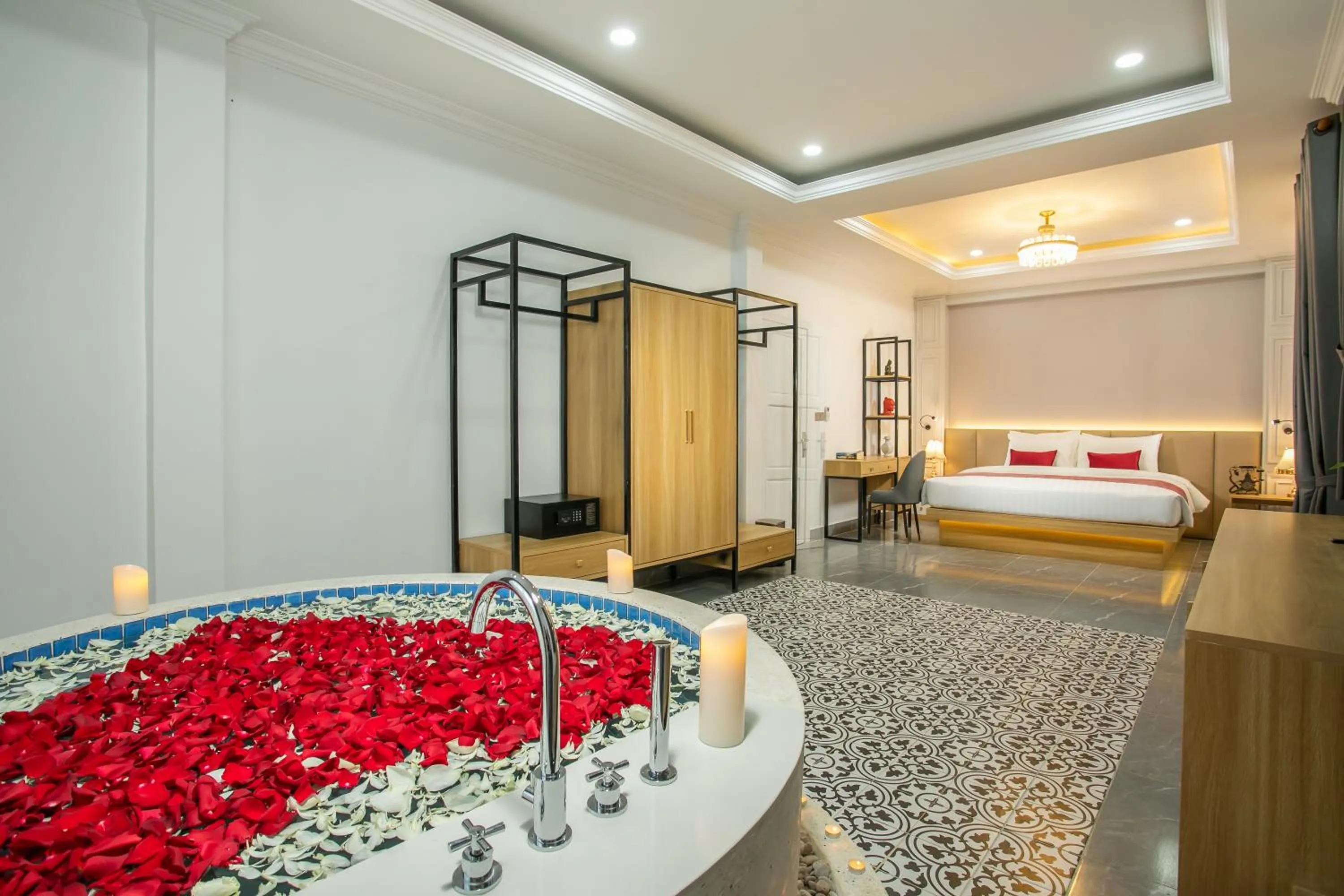 Bedroom, Bed in Cambana Poipet Hotel