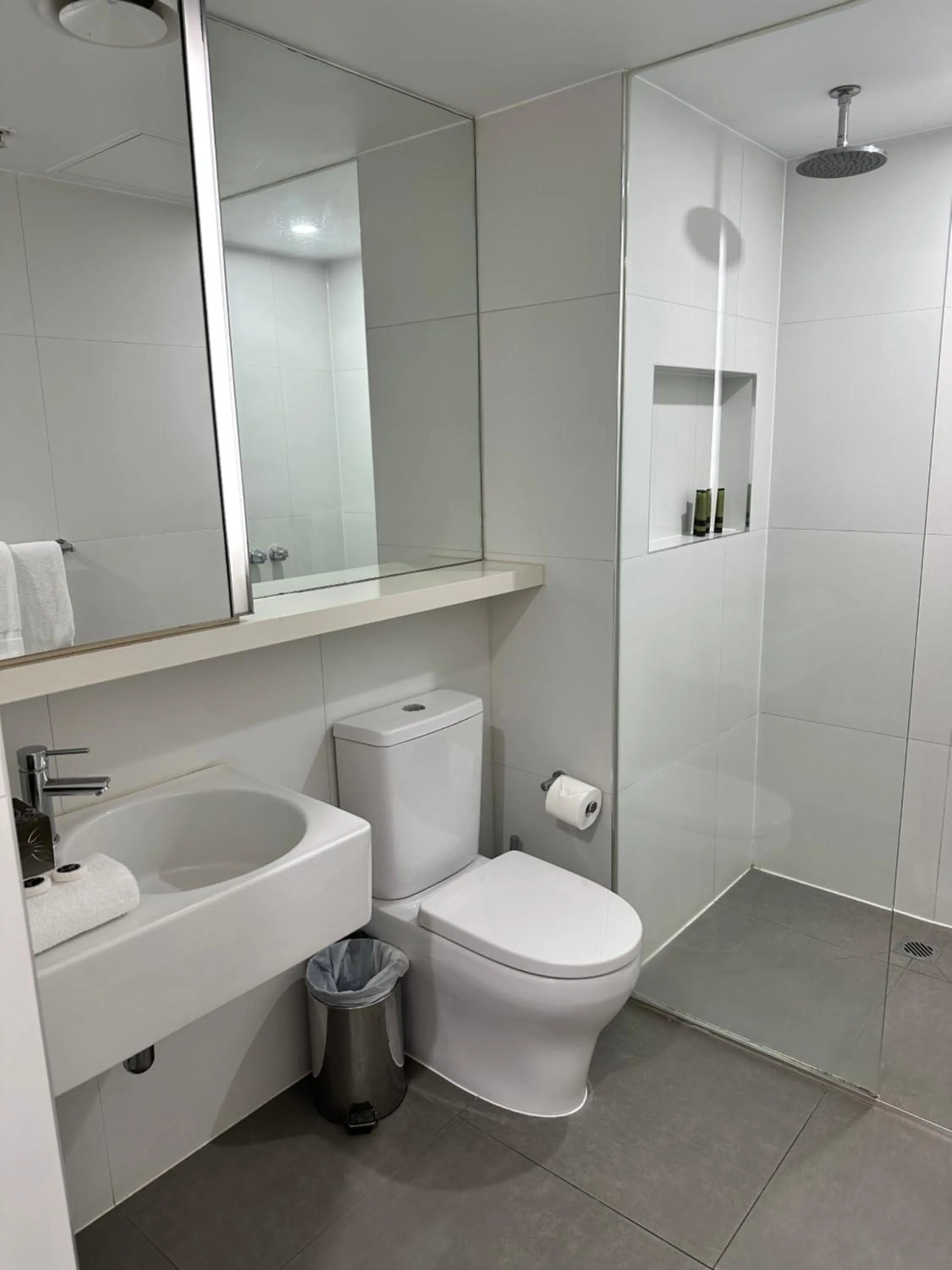 Bathroom in Adele Apartment Hotel East Melbourne