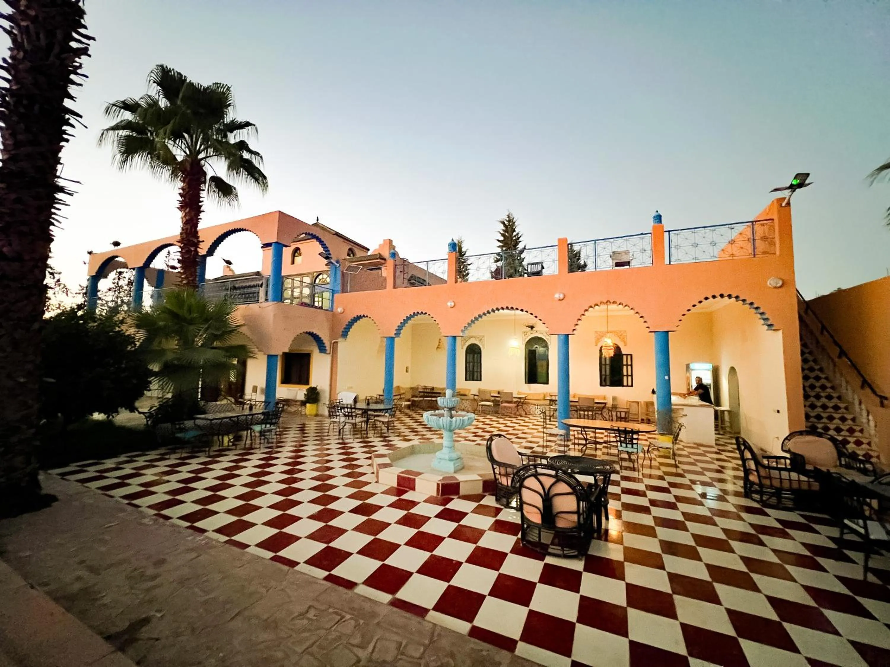 Patio in Riad Qodwa
