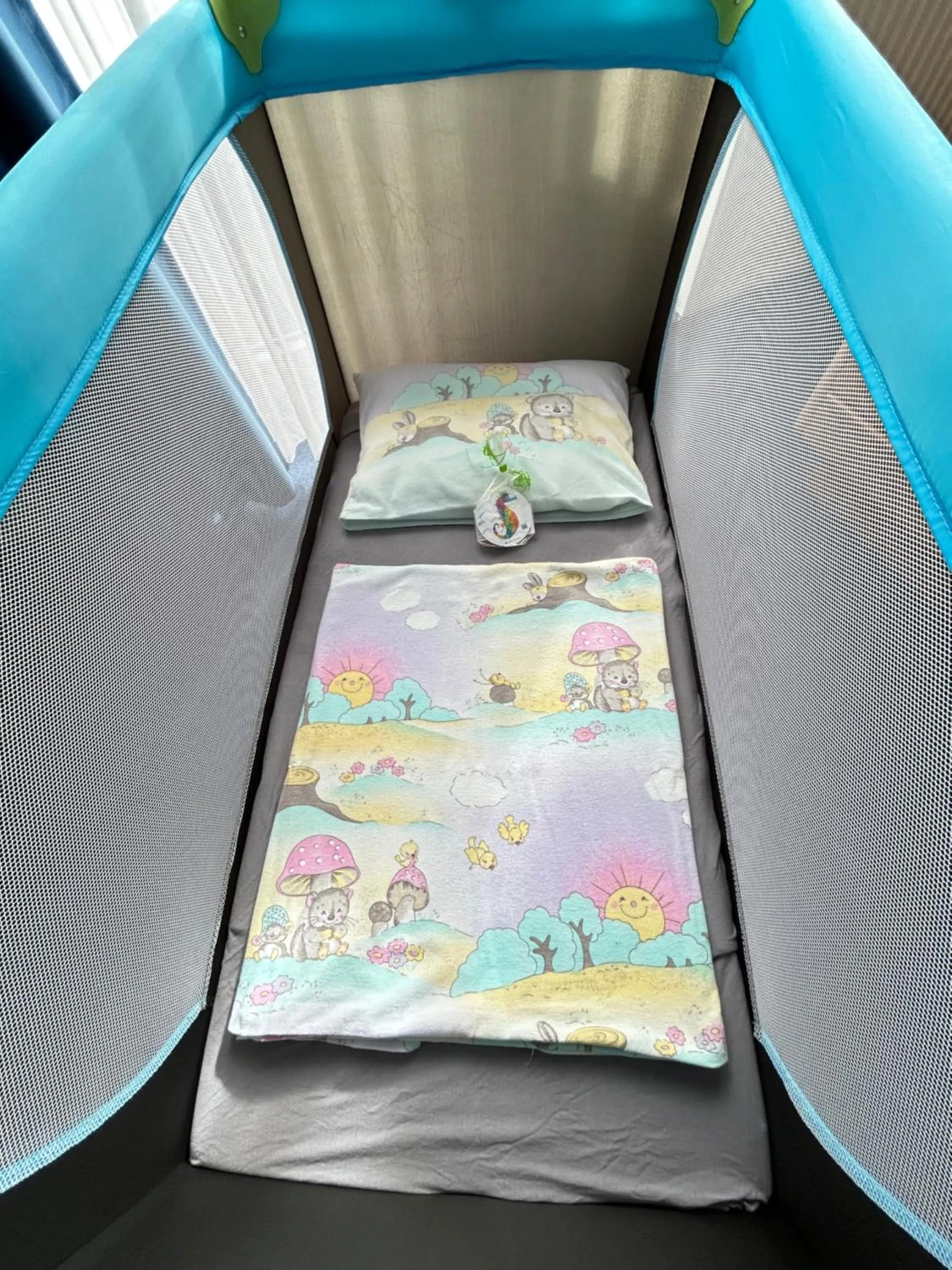 cot, Bed in Hotel Gästehaus Linden