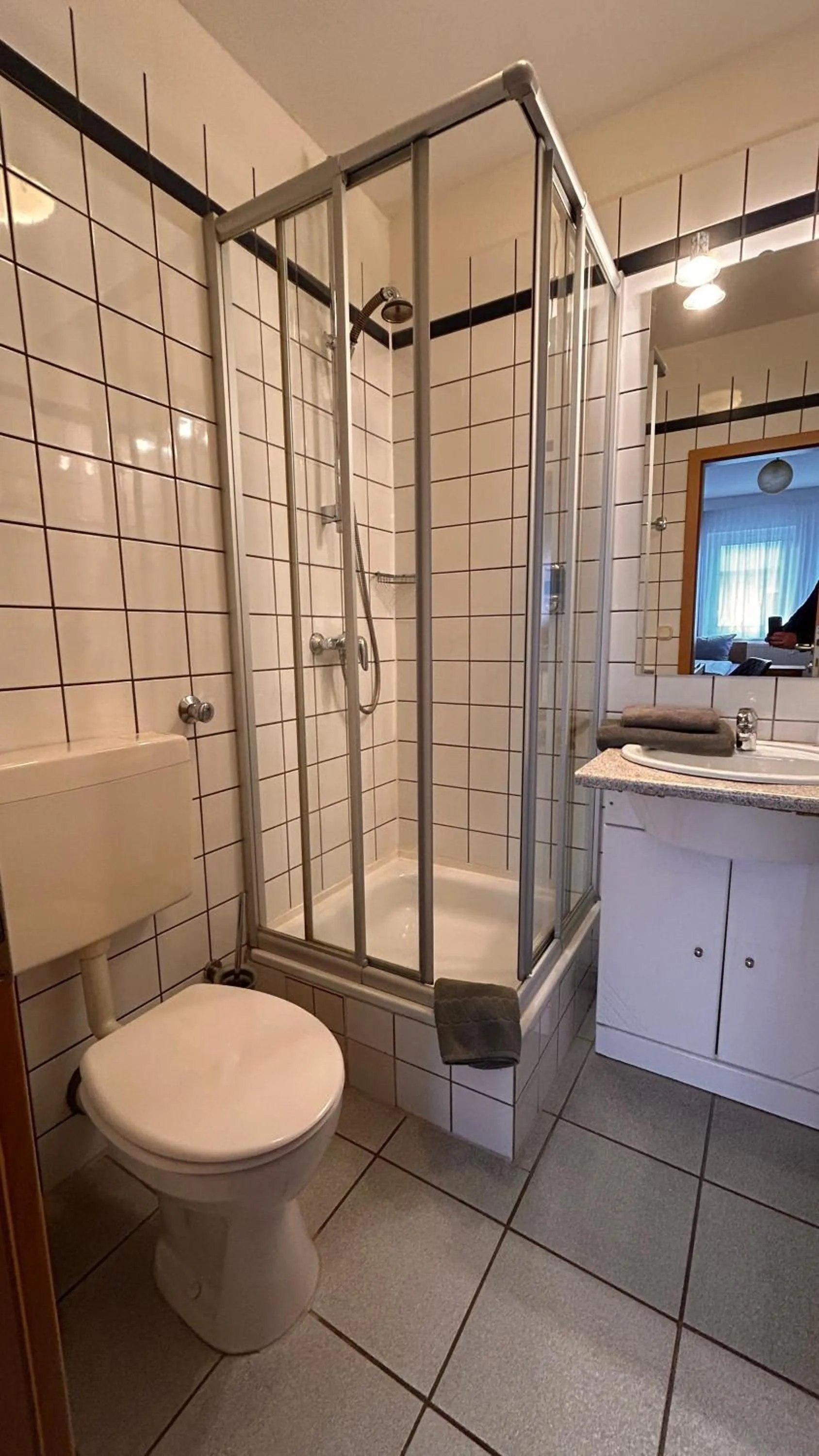 Bathroom in Hotel Gästehaus Linden