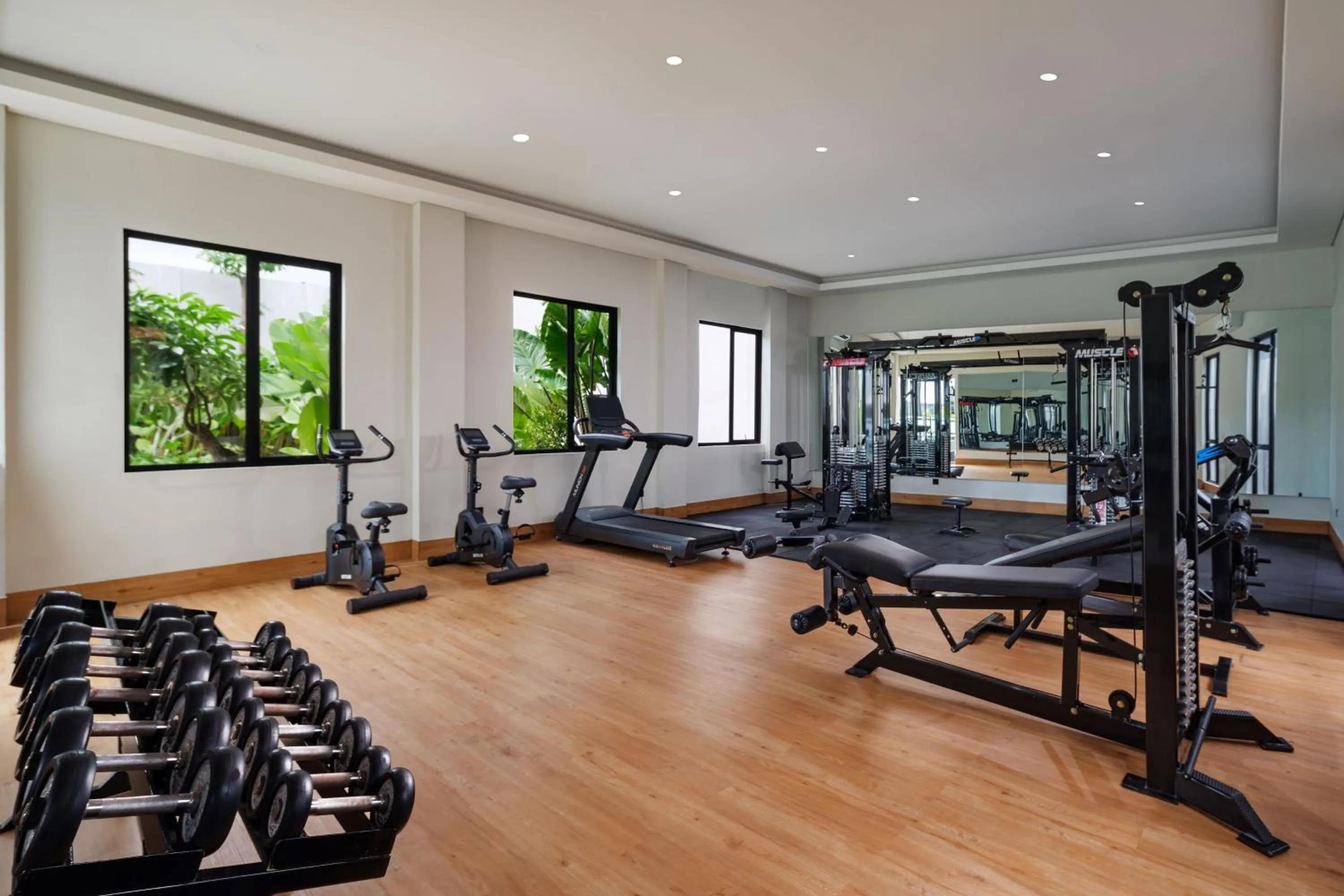 Fitness centre/facilities in Hotel Santika Blitar
