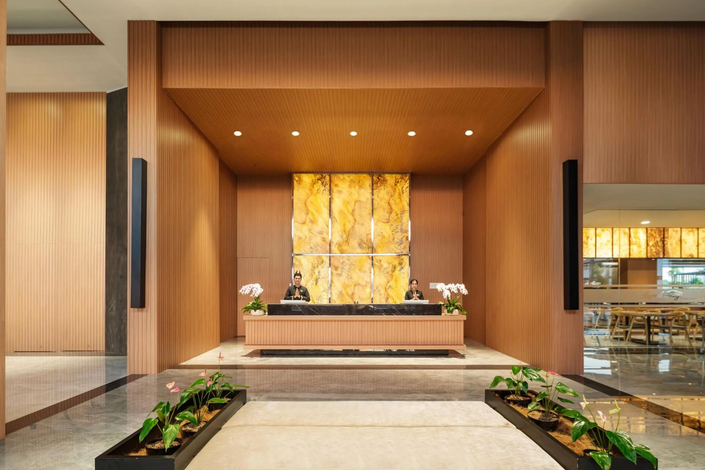 Lobby or reception in Hotel Santika Blitar