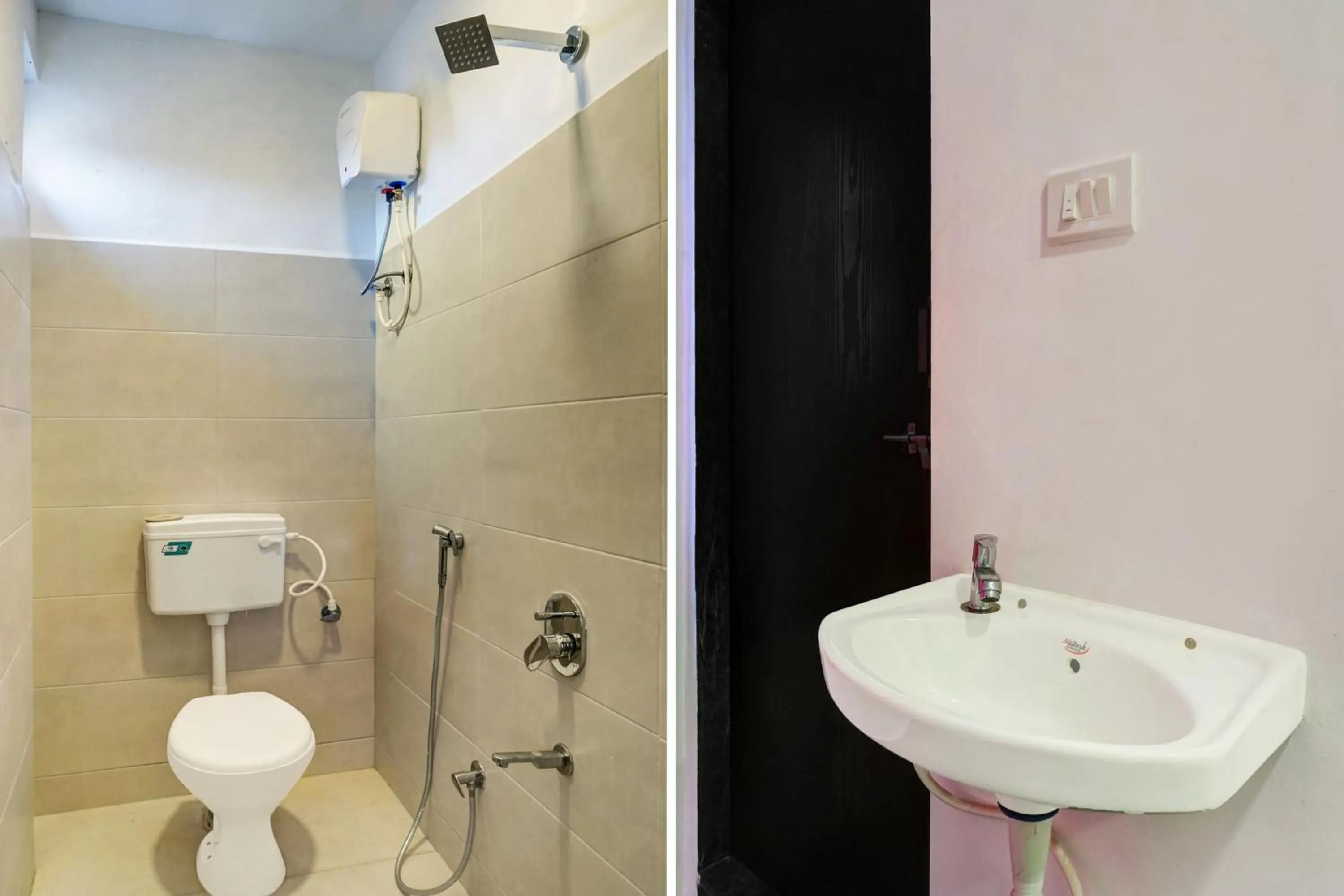 Bathroom in Hotel O Sai Inn Lodging