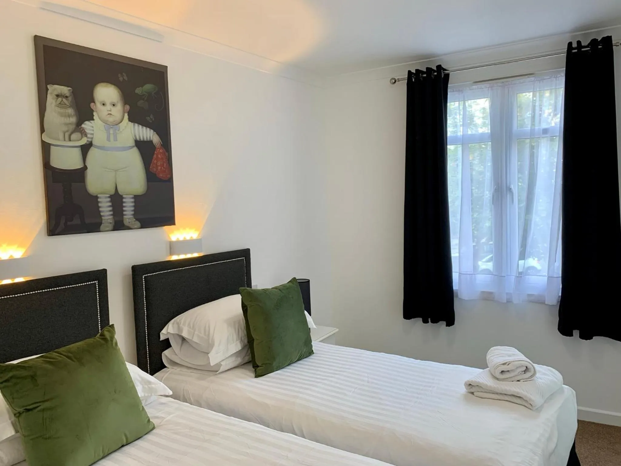 Bedroom, Bed in Sarum Apart-Hotel