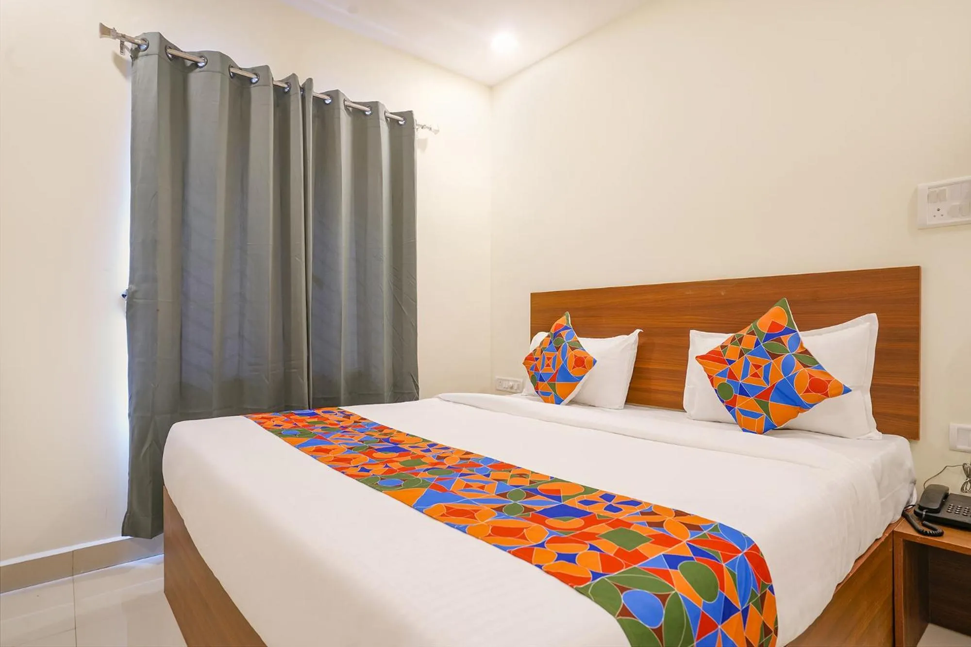 Bed in FabHotel Air Live - Nr Ameerpet metro station