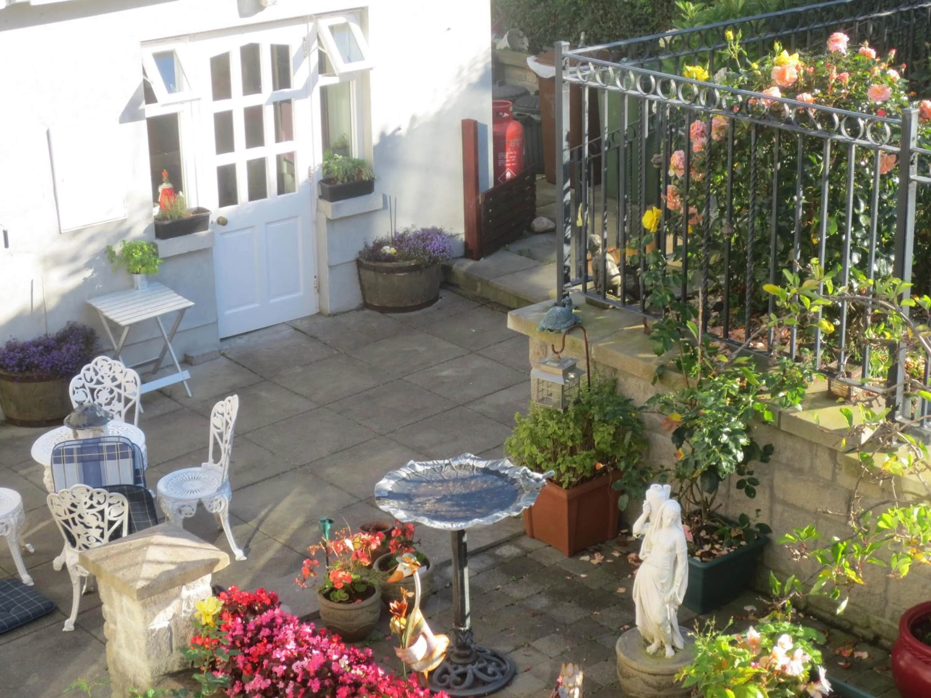 Garden view in St Judes B&B