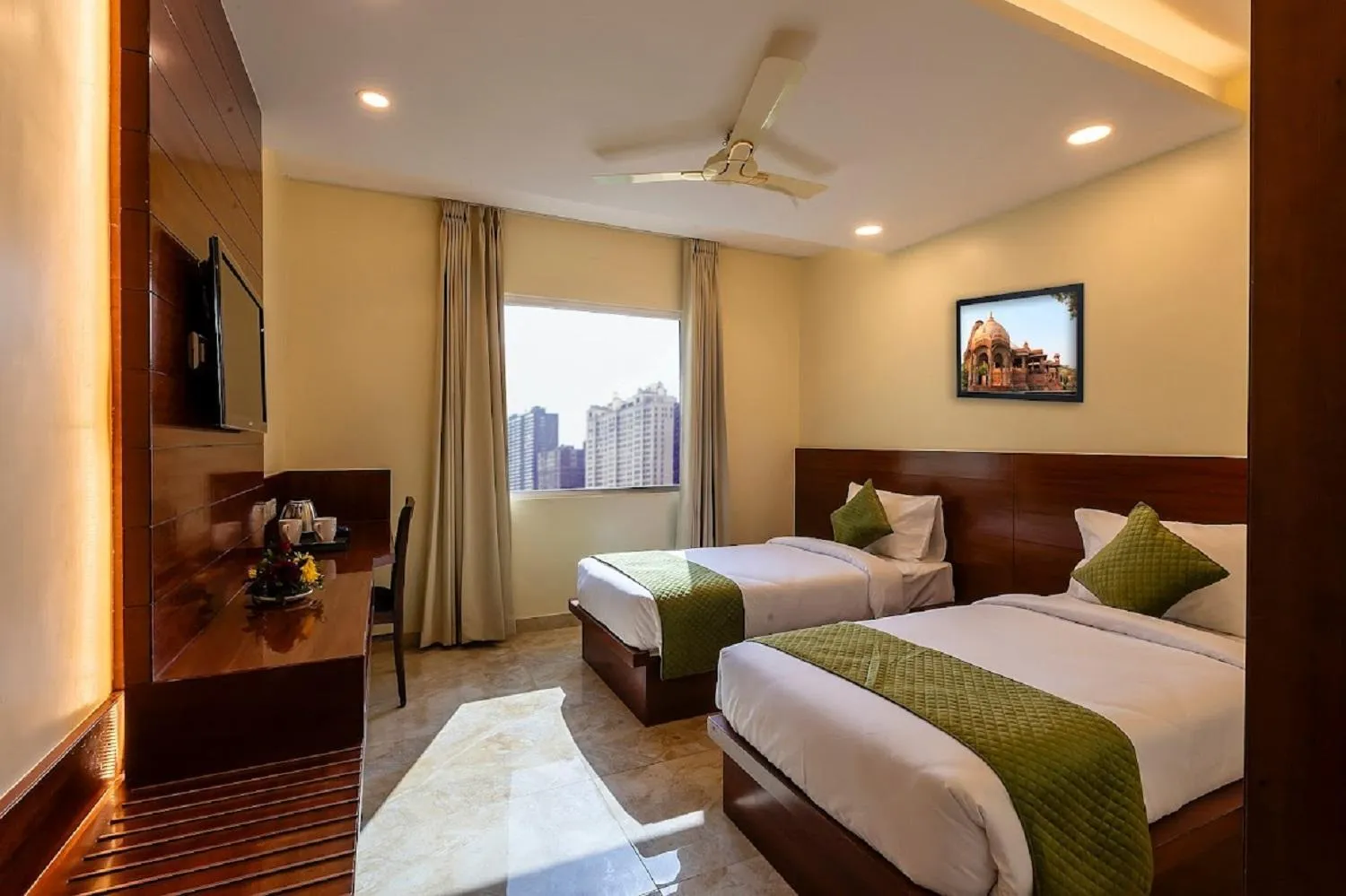 Bedroom, Bed in Mertiya Residency