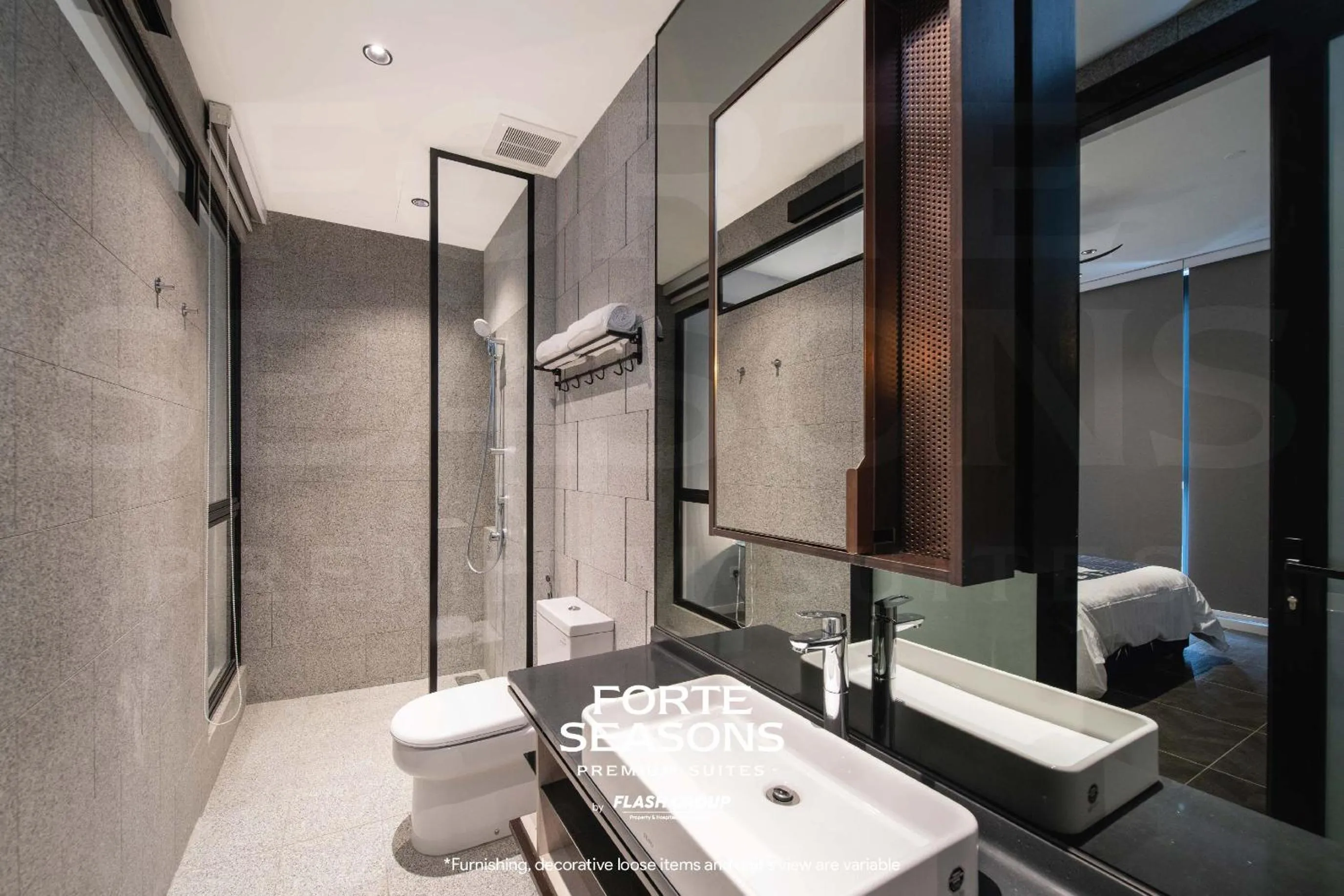 Bathroom in Forte Seasons Scarletz Premium Suites @ KLCC