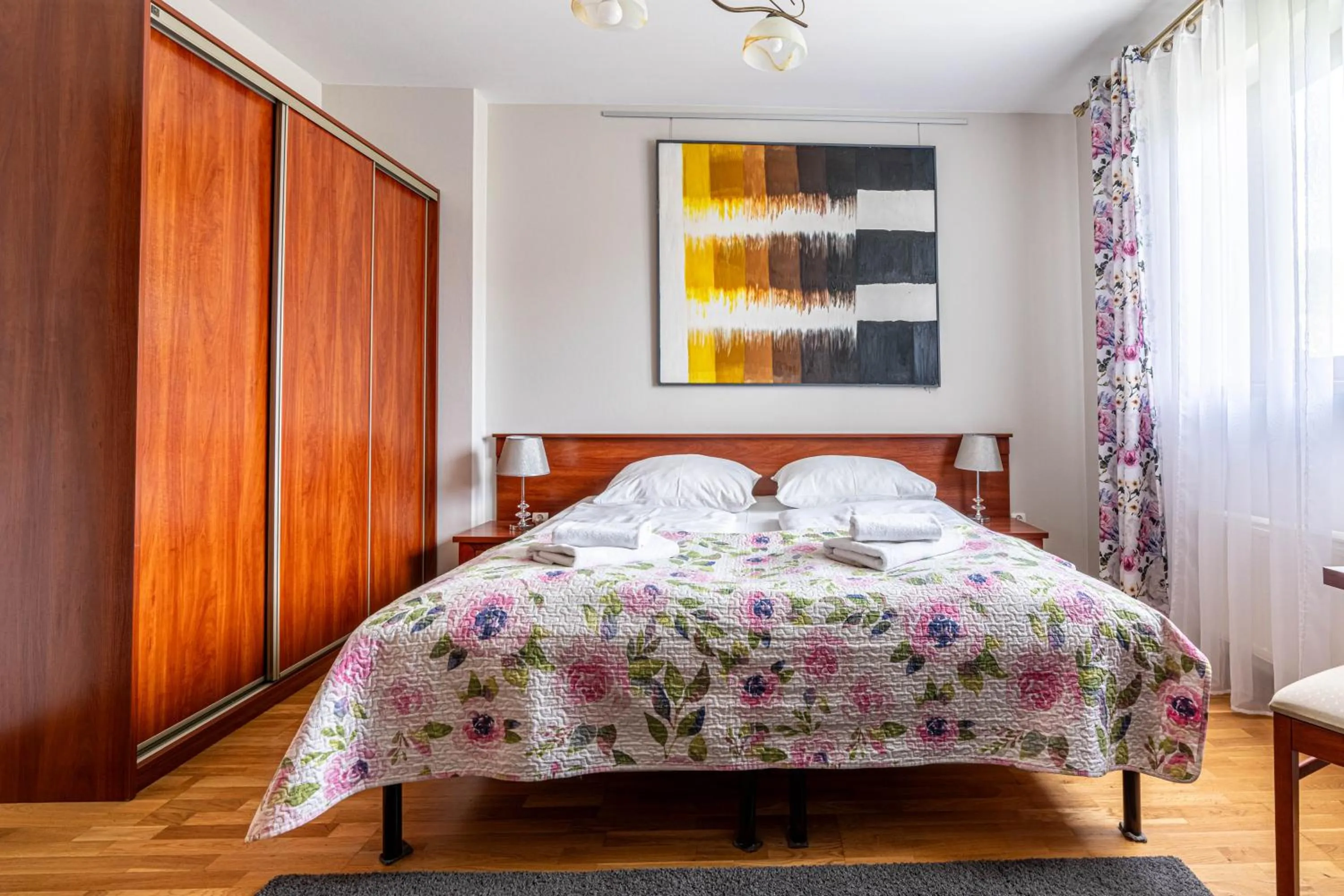 Bed in Willa Serafin-basen, sauny i jacuzzi w Willa Baciarka dodatkowo płatne