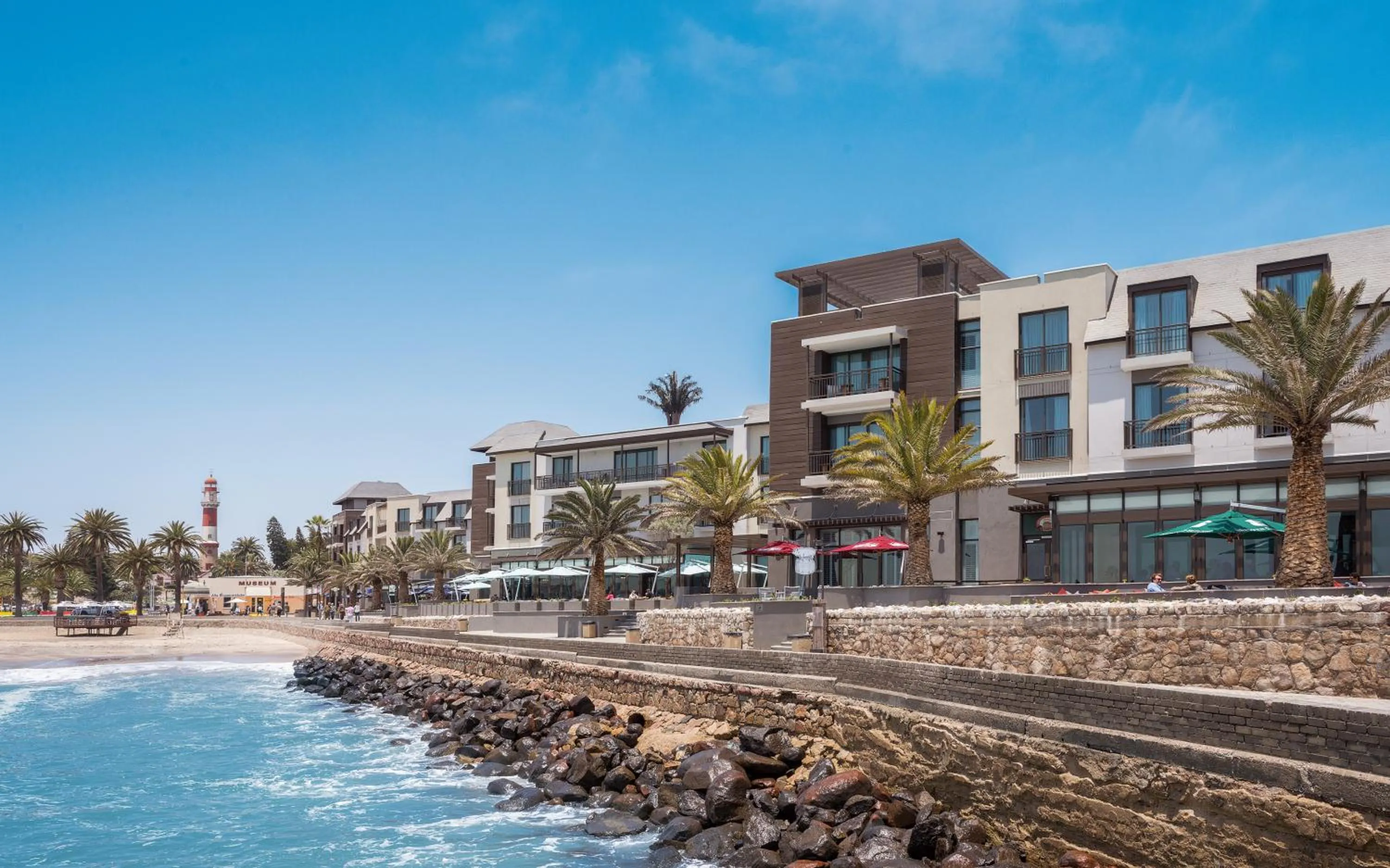 Property building in Strand Hotel Swakopmund