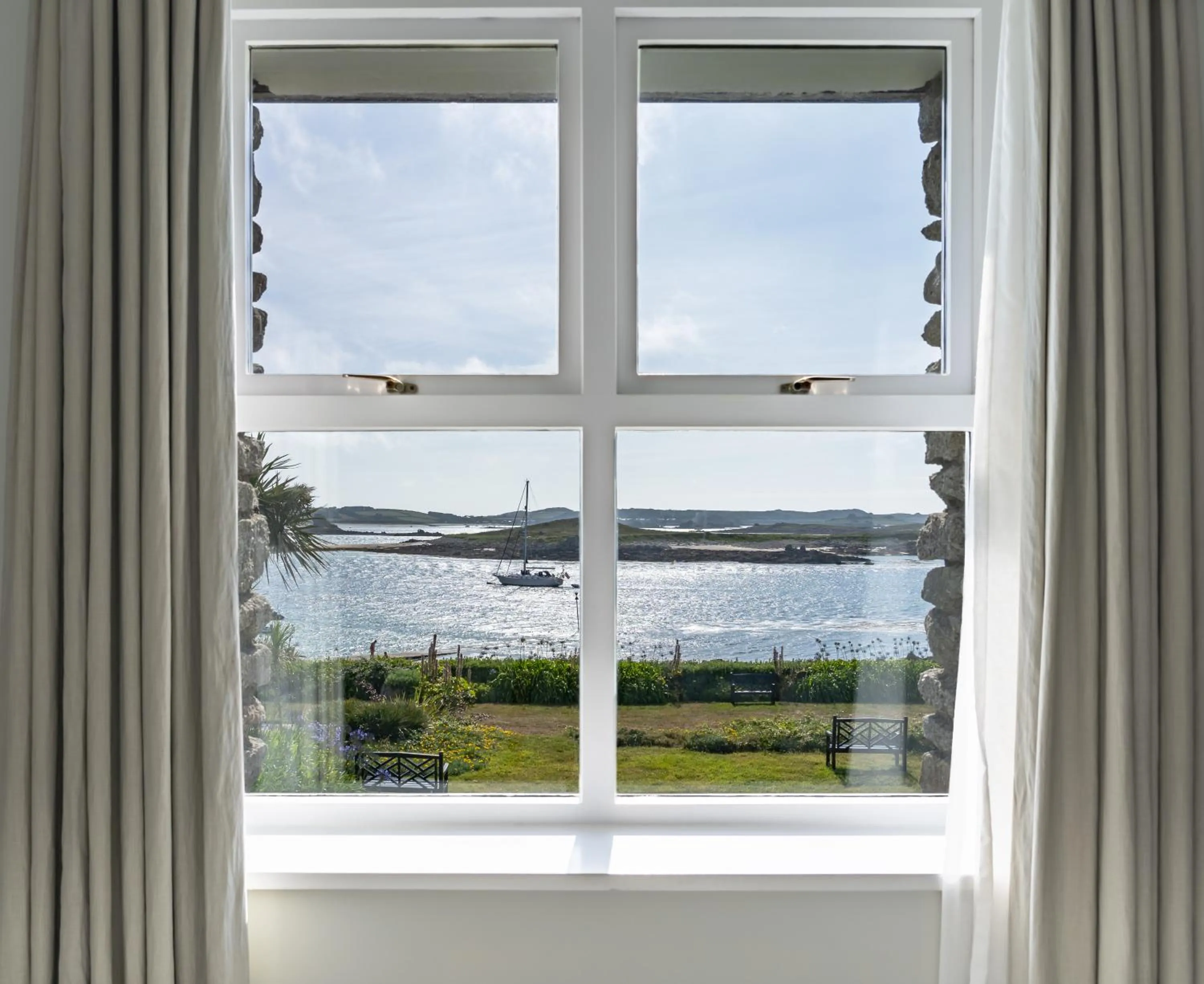 Garden view in Karma St. Martin's