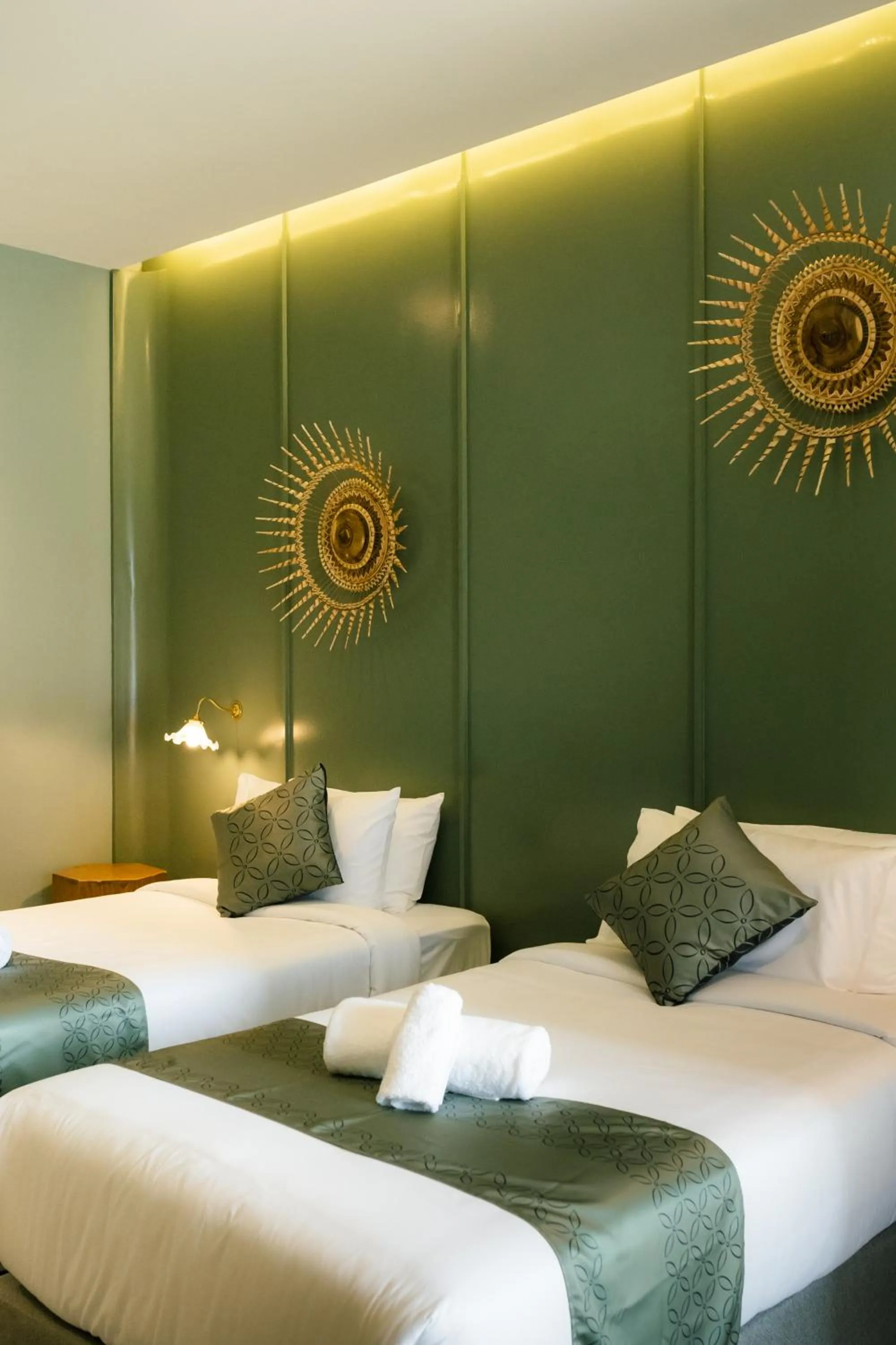 Bed in Pattanipirom Boutique Hotel