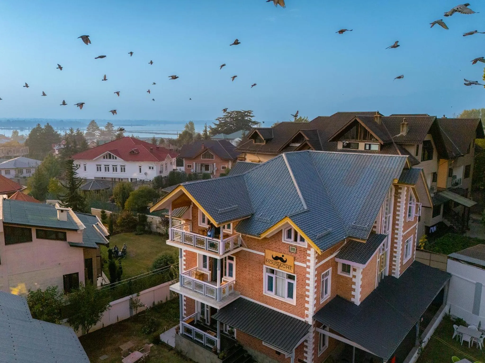 Natural landscape in Moustache Srinagar