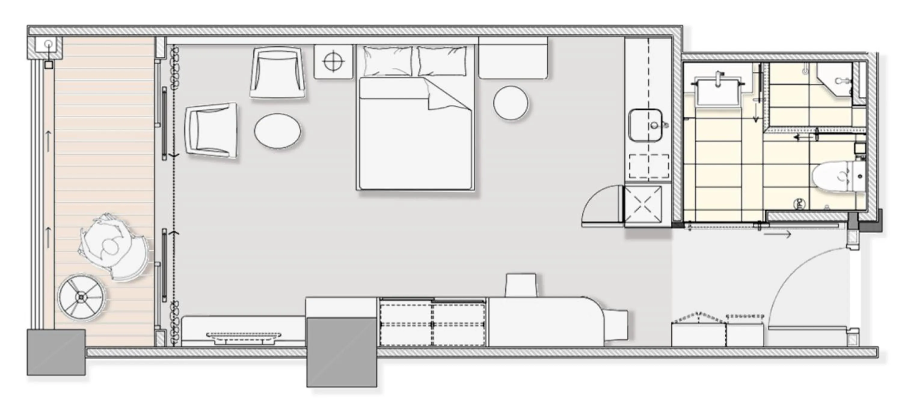 Floor plan in Sunway Sanctuary - Seniors Hotel & Residences