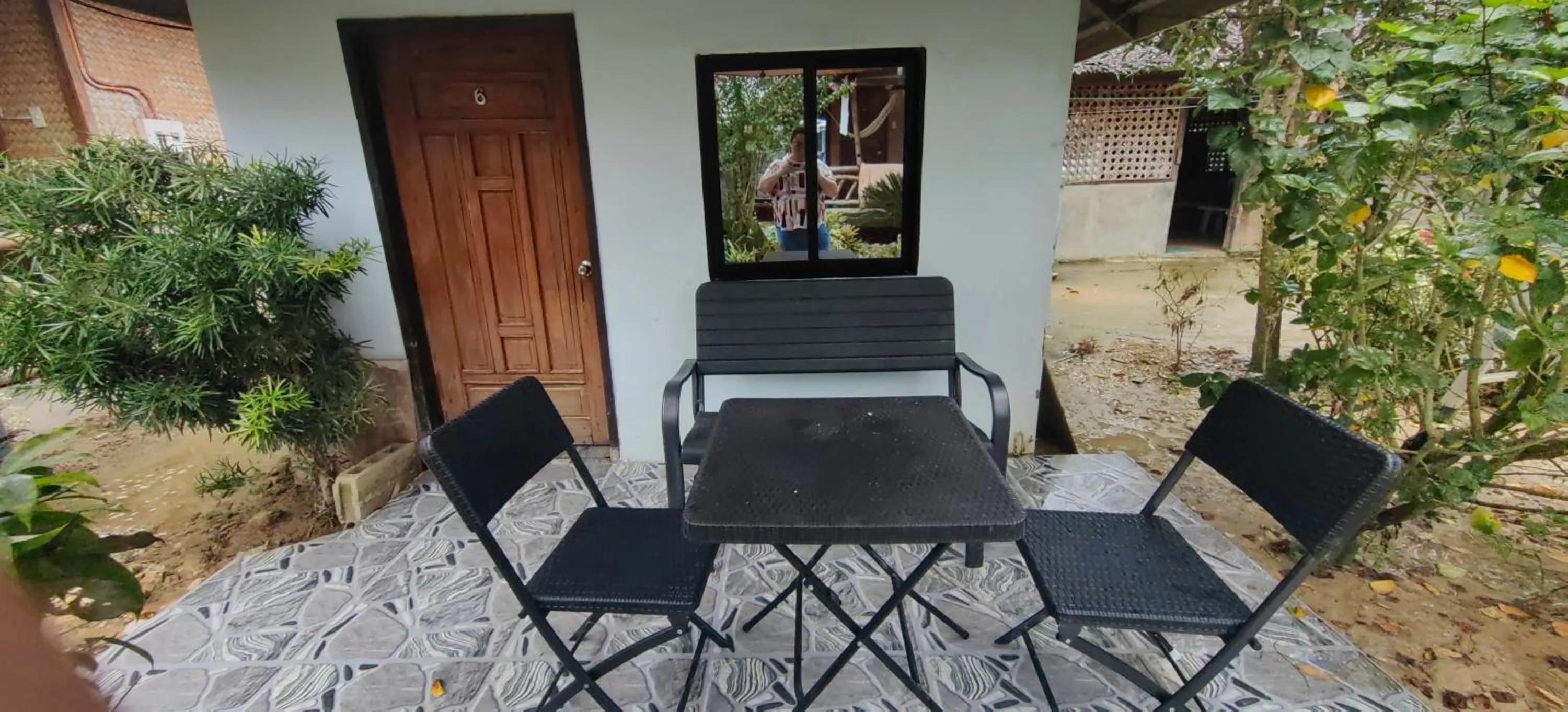 Seating area in Eashanti's Place