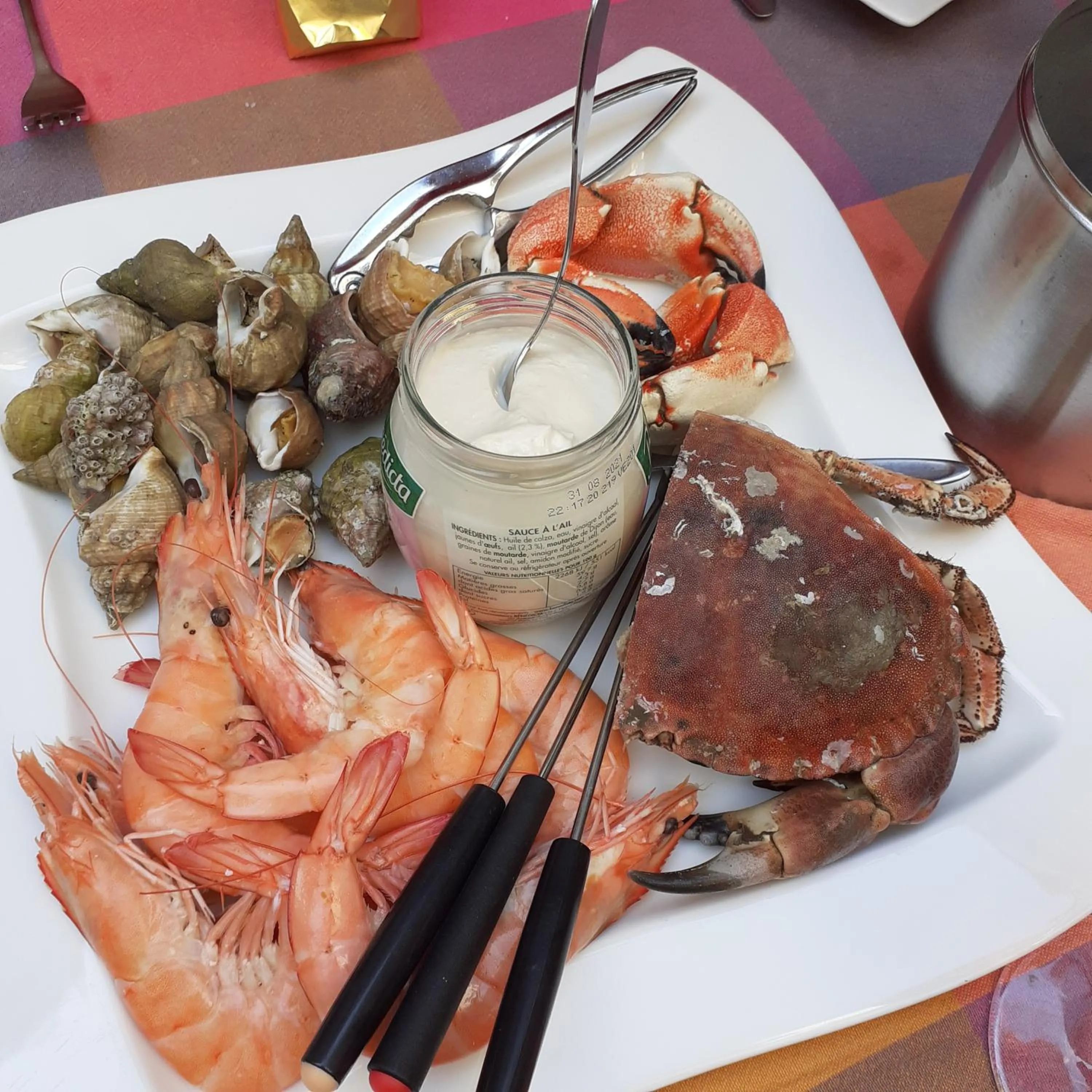 Food and drinks in Les deux arches