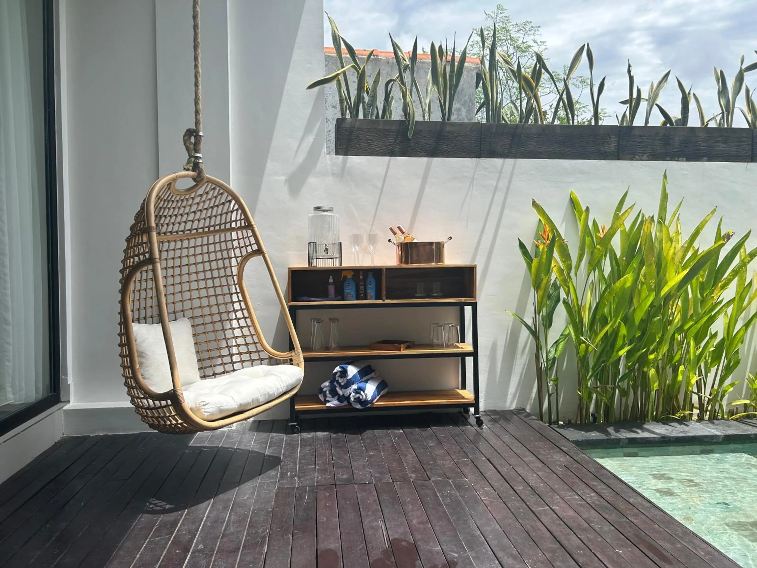 Balcony/Terrace in Villa Ozkar - Elegant 3-Bedroom Villa with Pool & Sunset Terrace