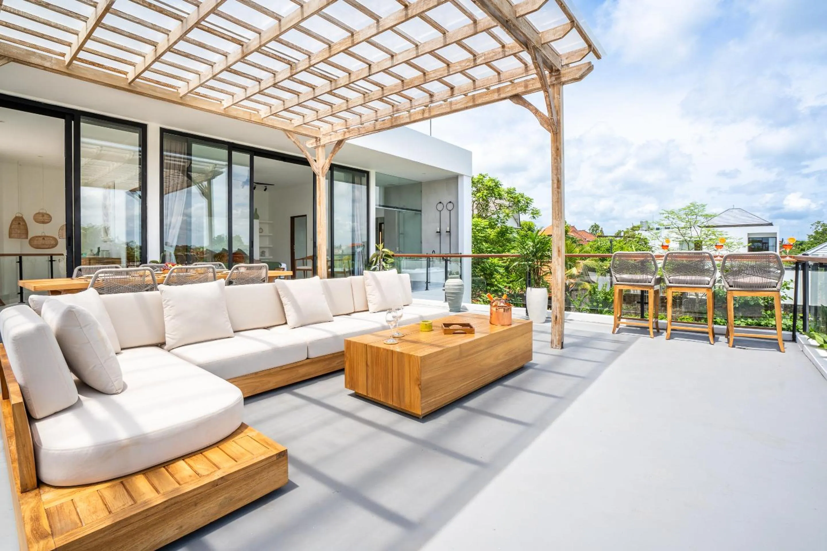 View (from property/room) in Villa Ozkar - Elegant 3-Bedroom Villa with Pool & Sunset Terrace