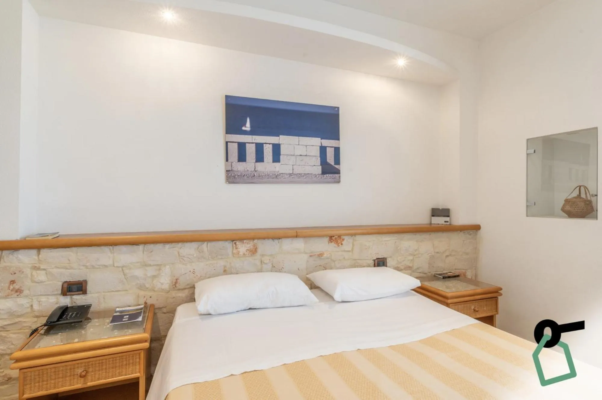 Bed in HOTIDAY Leuca Lungomare