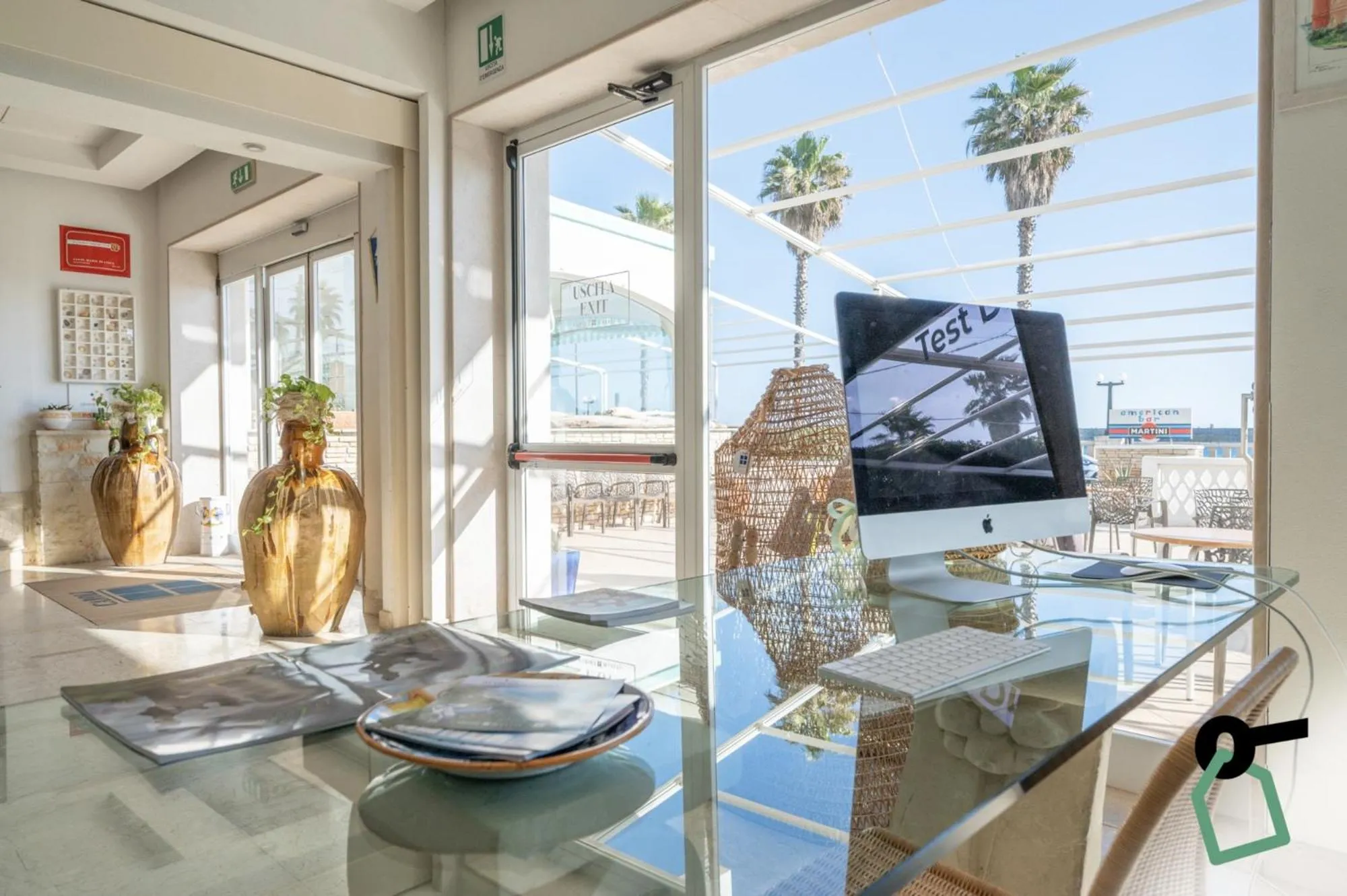 Lobby or reception in HOTIDAY Leuca Lungomare