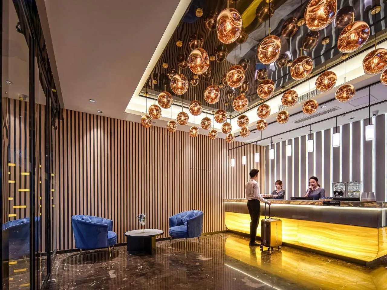 Lobby or reception in Park Inn by Radisson Chongqing Yuelai International Expo Center