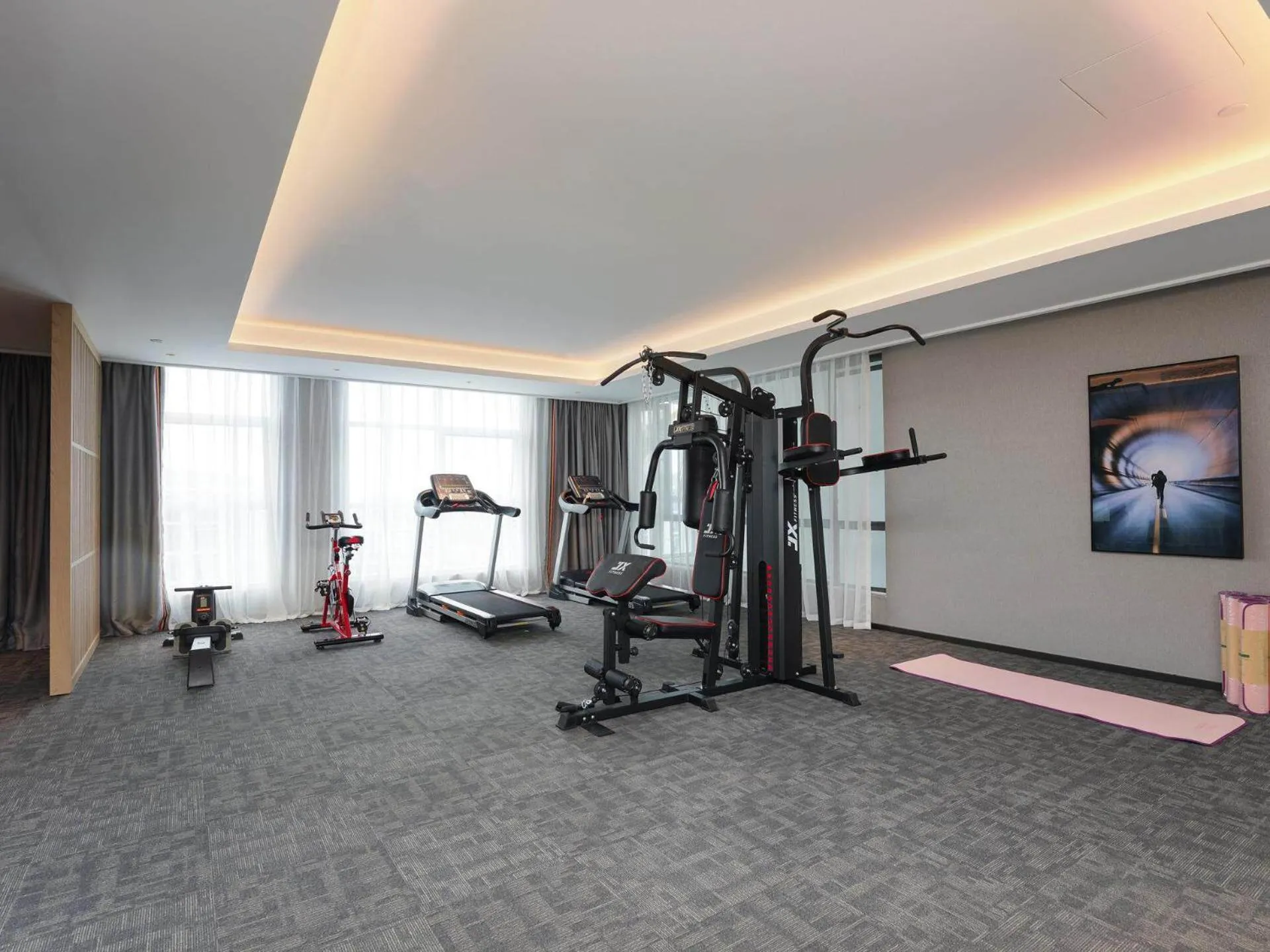 Fitness centre/facilities in Park Inn by Radission Tianjin Binhai International Airport