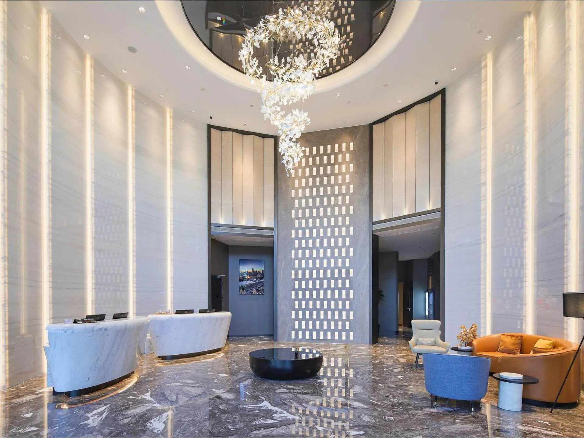 Seating area in Park Inn by Radission Tianjin Binhai International Airport