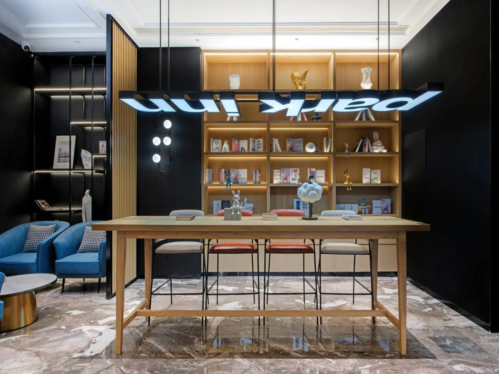 Seating area in Park Inn by Radisson Zhuhai Gaolan Port