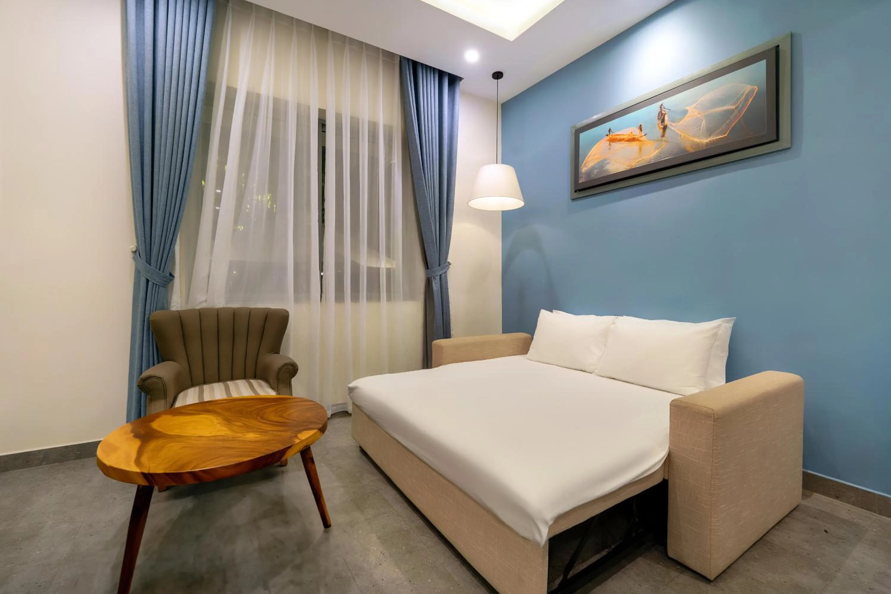 Bed in Full Moon Apartments & Villa - Hoi An