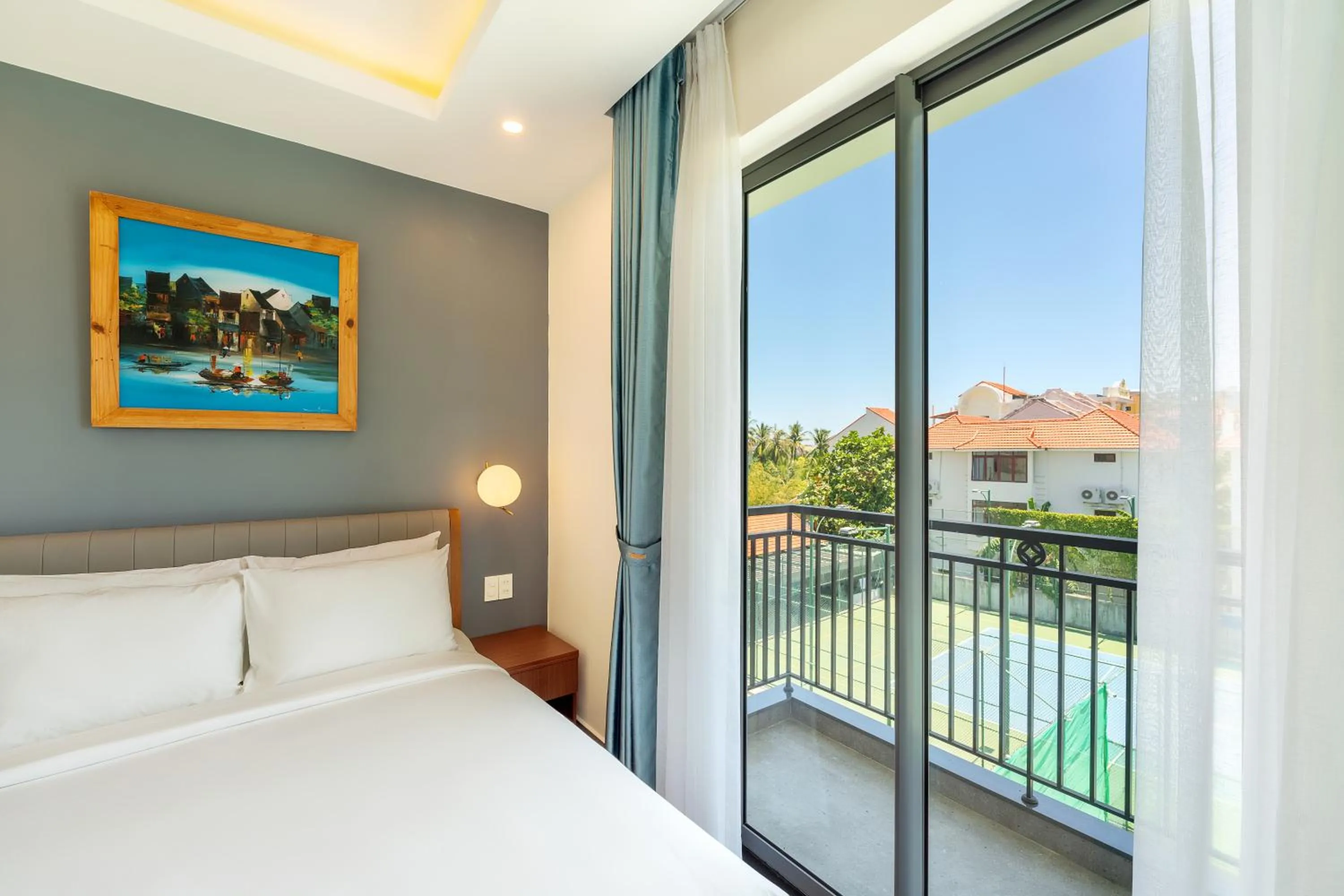 Bed in Full Moon Apartments & Villa - Hoi An