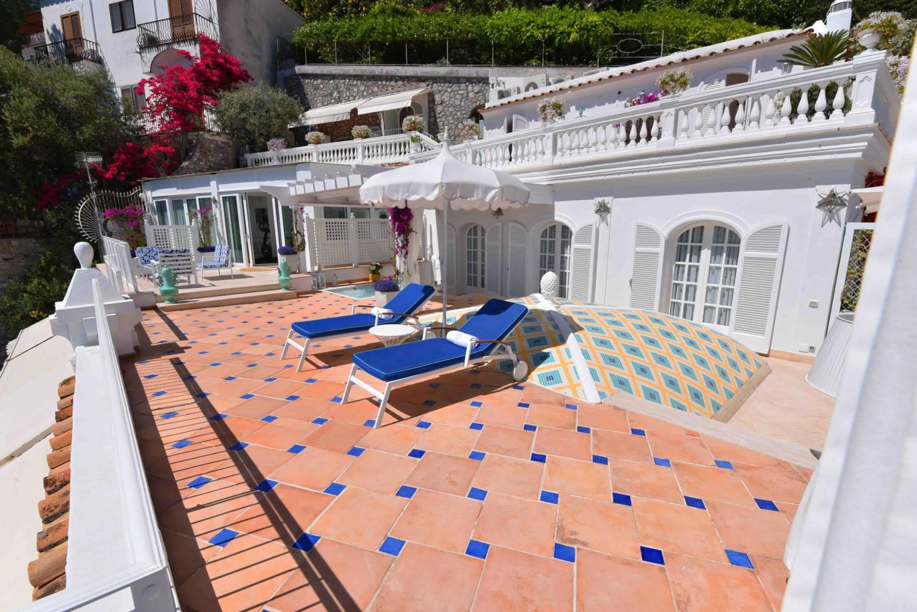 Balcony/Terrace in Villa Boheme Exclusive Luxury Suites