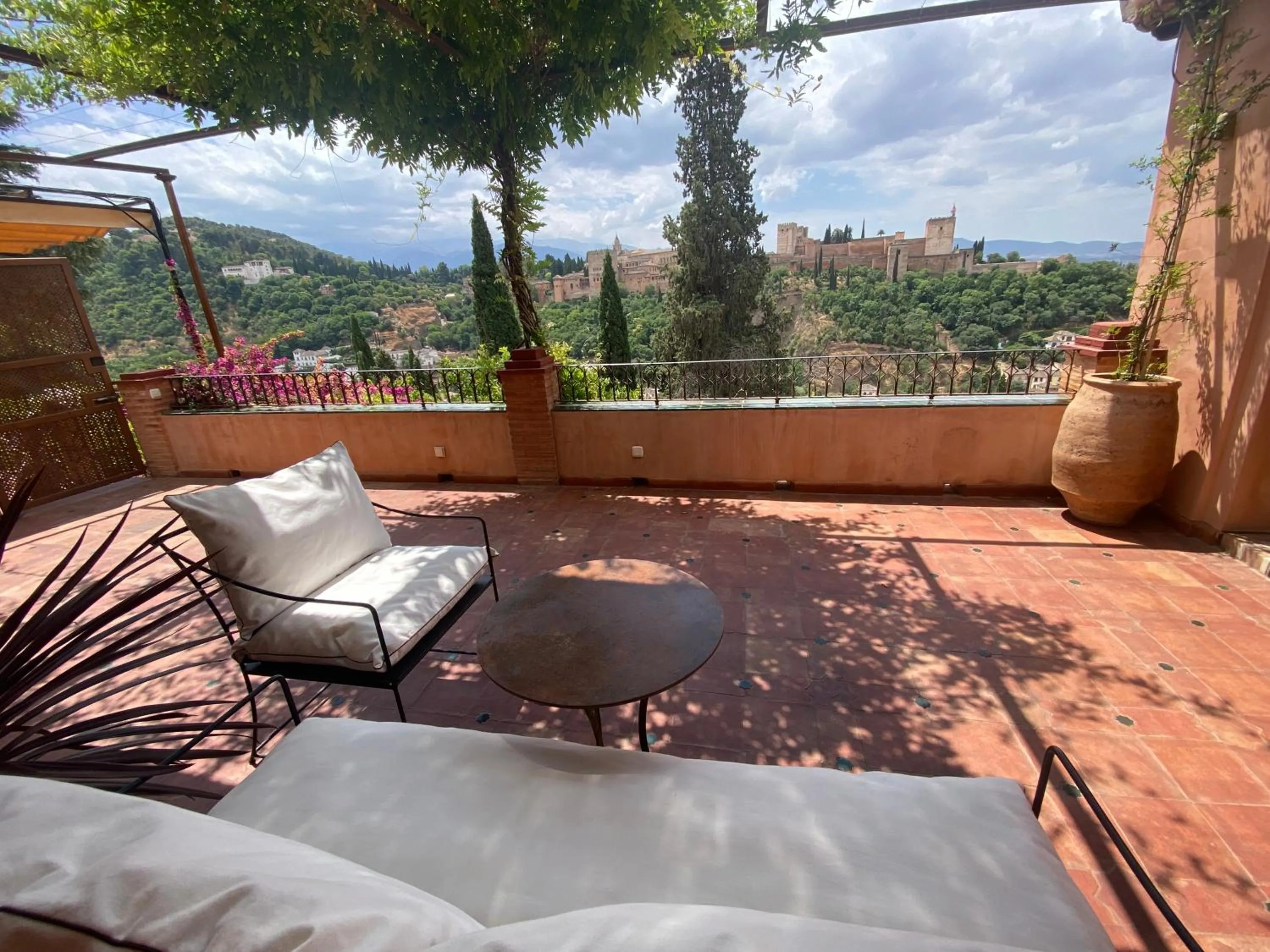 Patio in La Casa JuanRanas