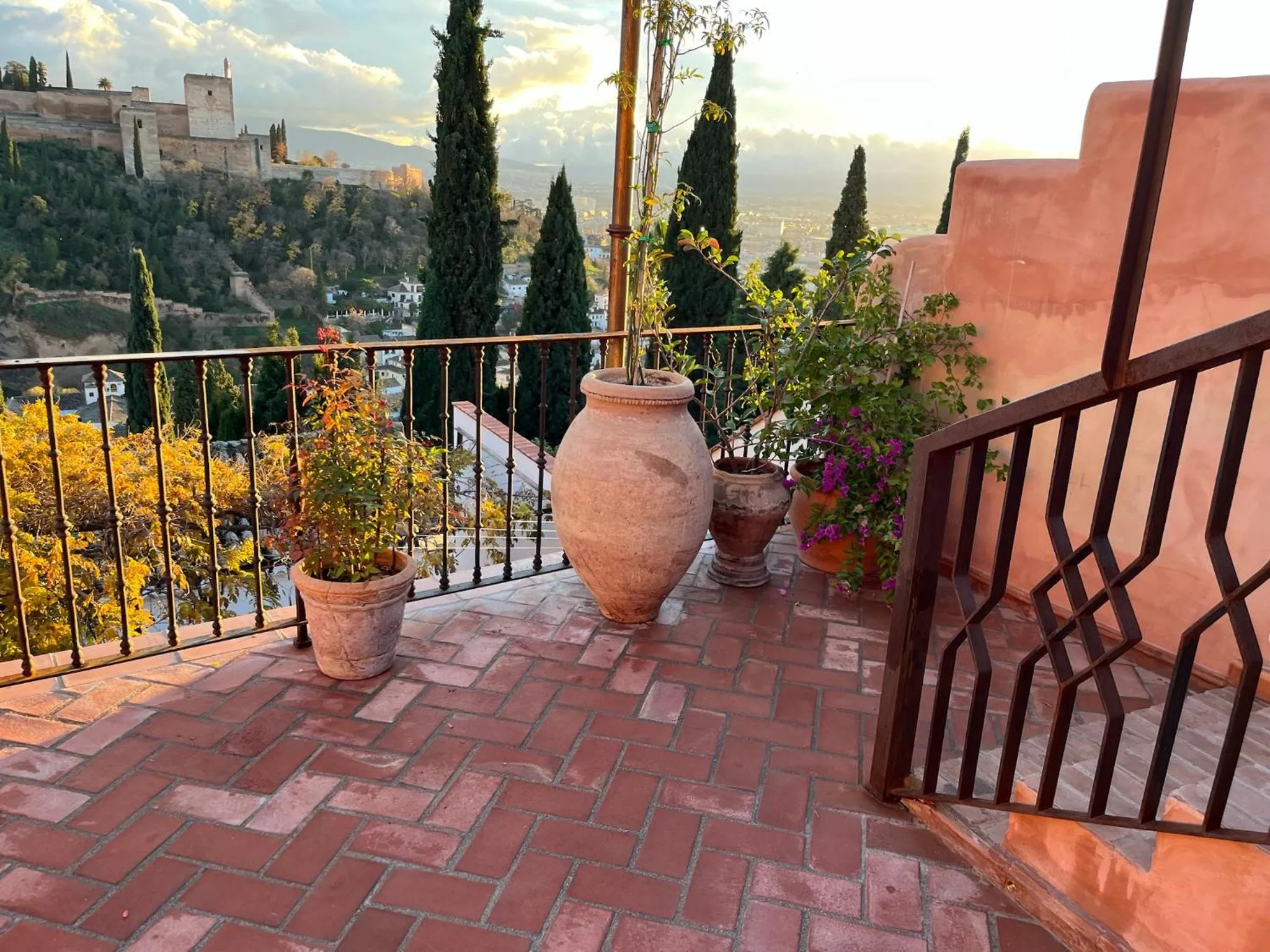 Patio in La Casa JuanRanas