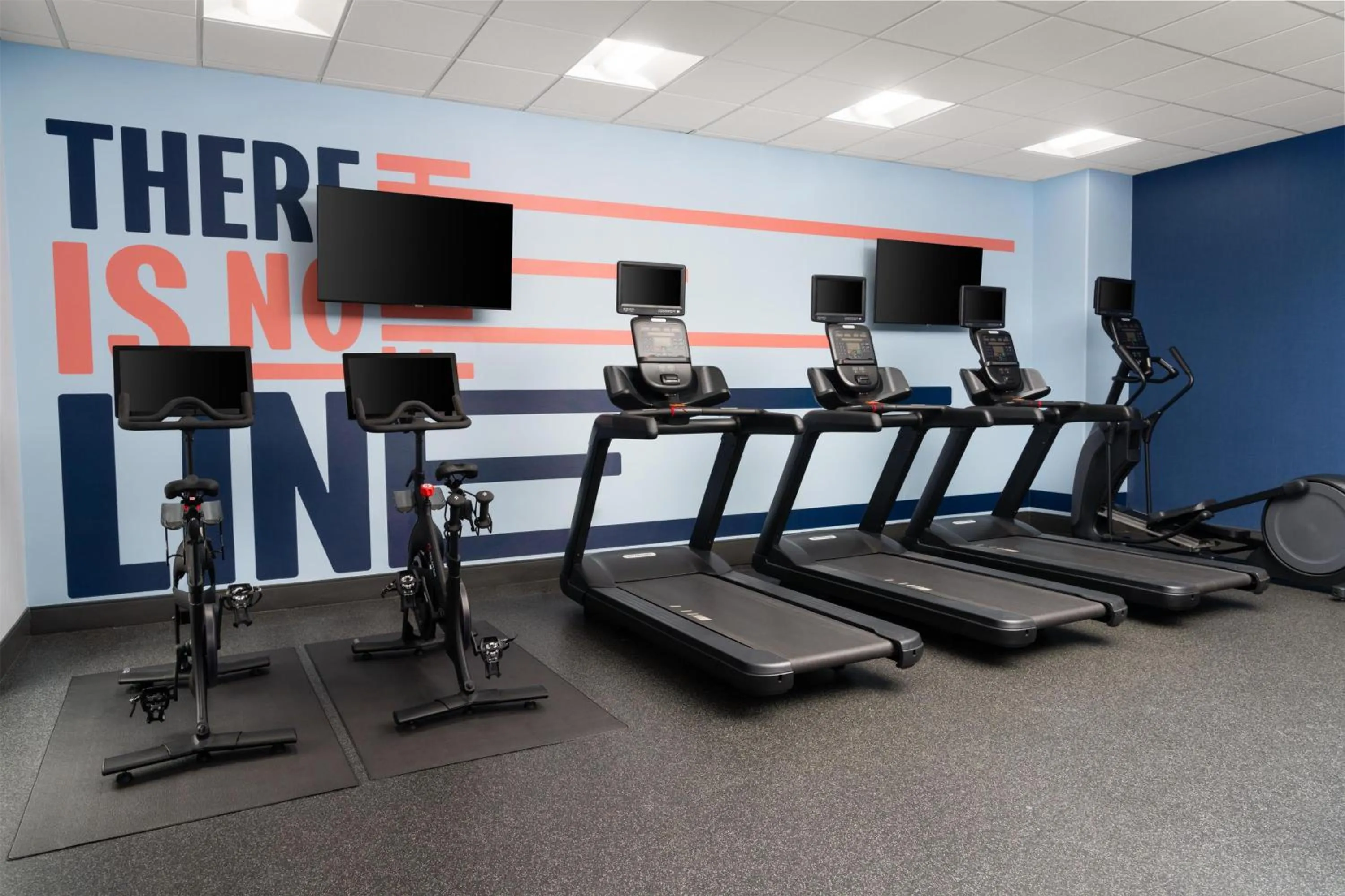 Fitness centre/facilities in Hampton Inn & Suites Albuquerque North/I-25