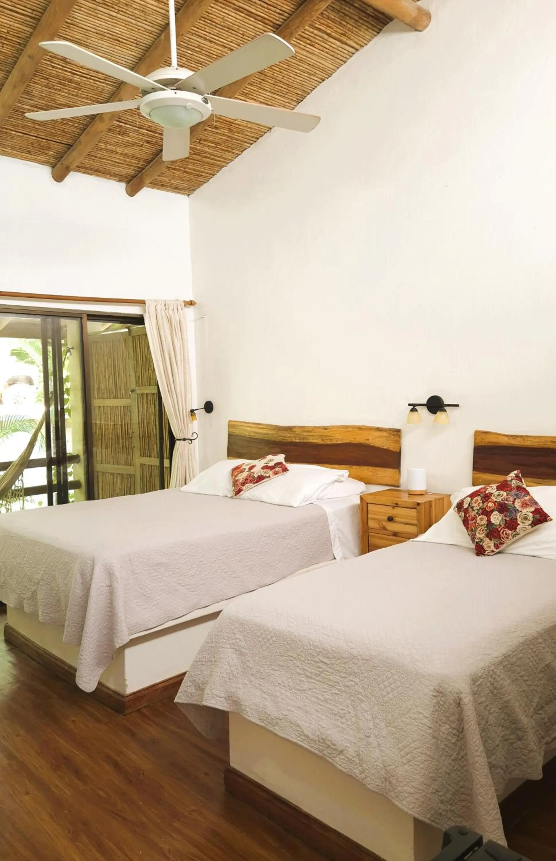 Triple Room with Garden View in Dreamcatcher Hotel - Live the Dream of Santa Teresa