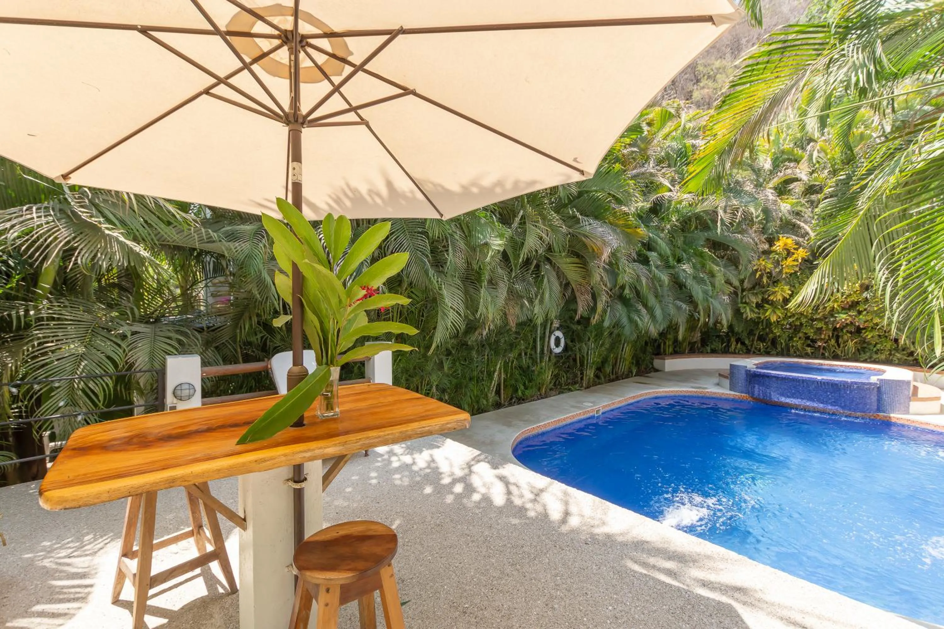 Patio in Dreamcatcher Hotel - Live the Dream of Santa Teresa