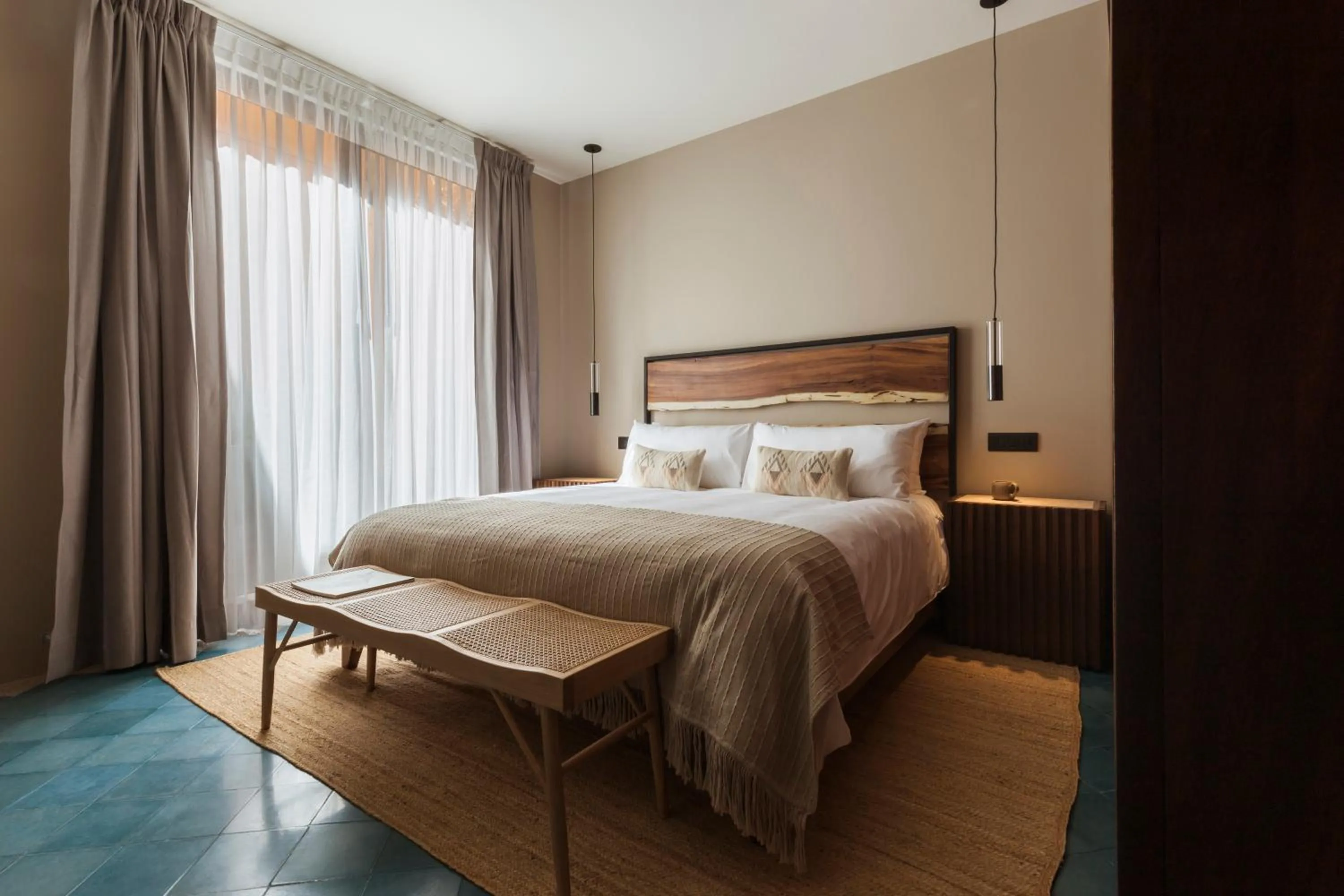 Bedroom, Bed in Macondo Arte Oaxaca