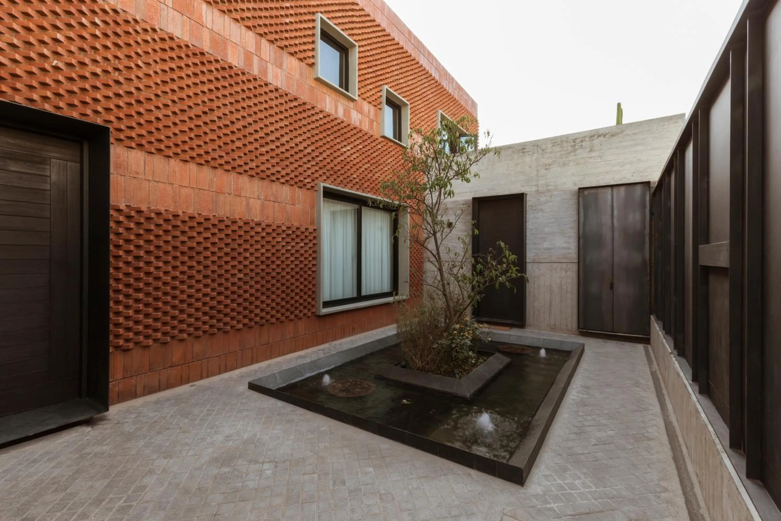 Patio in Macondo Arte Oaxaca