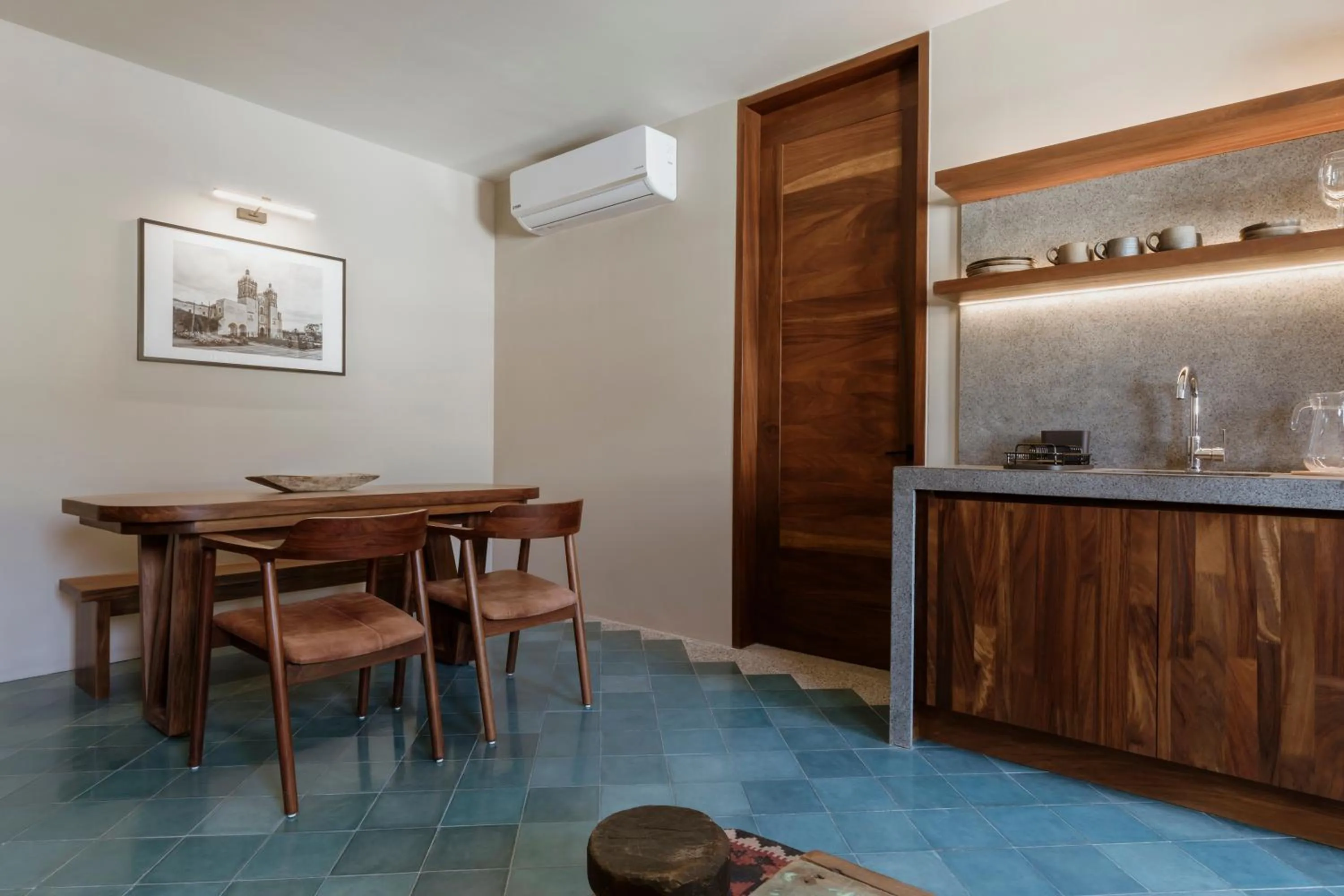 Kitchen or kitchenette in Macondo Arte Oaxaca