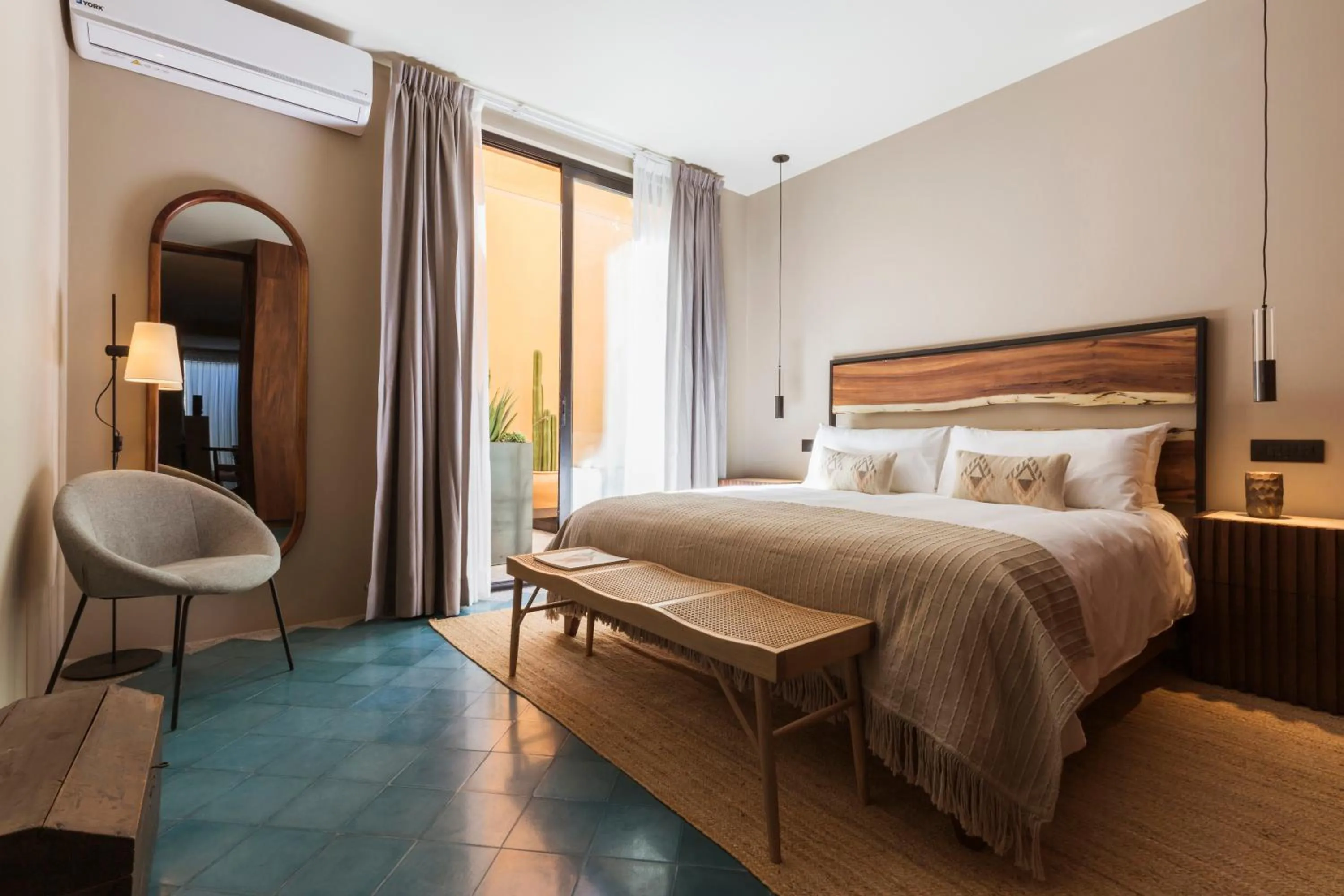 Bed in Macondo Arte Oaxaca