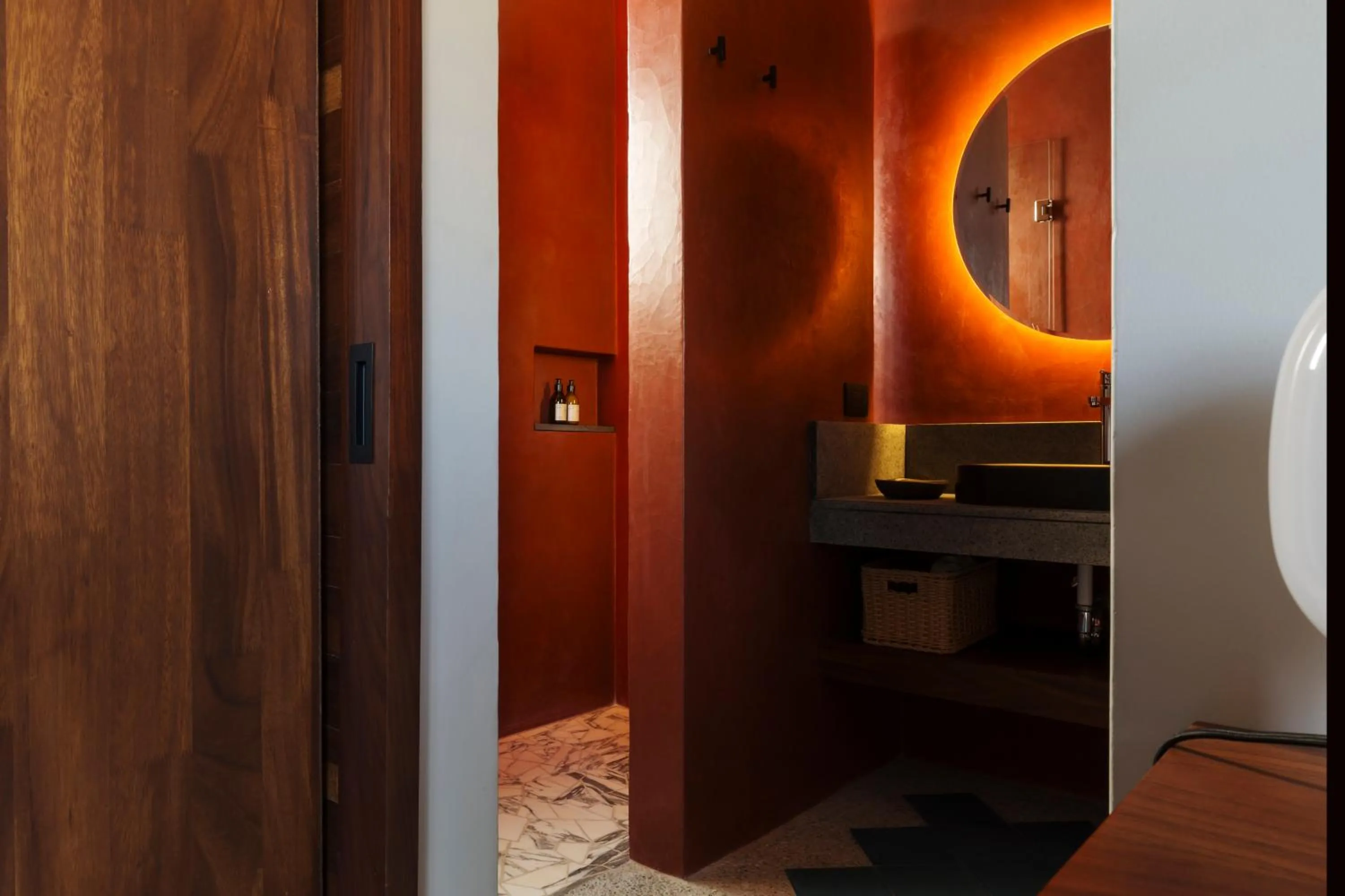 Bathroom in Macondo Arte Oaxaca