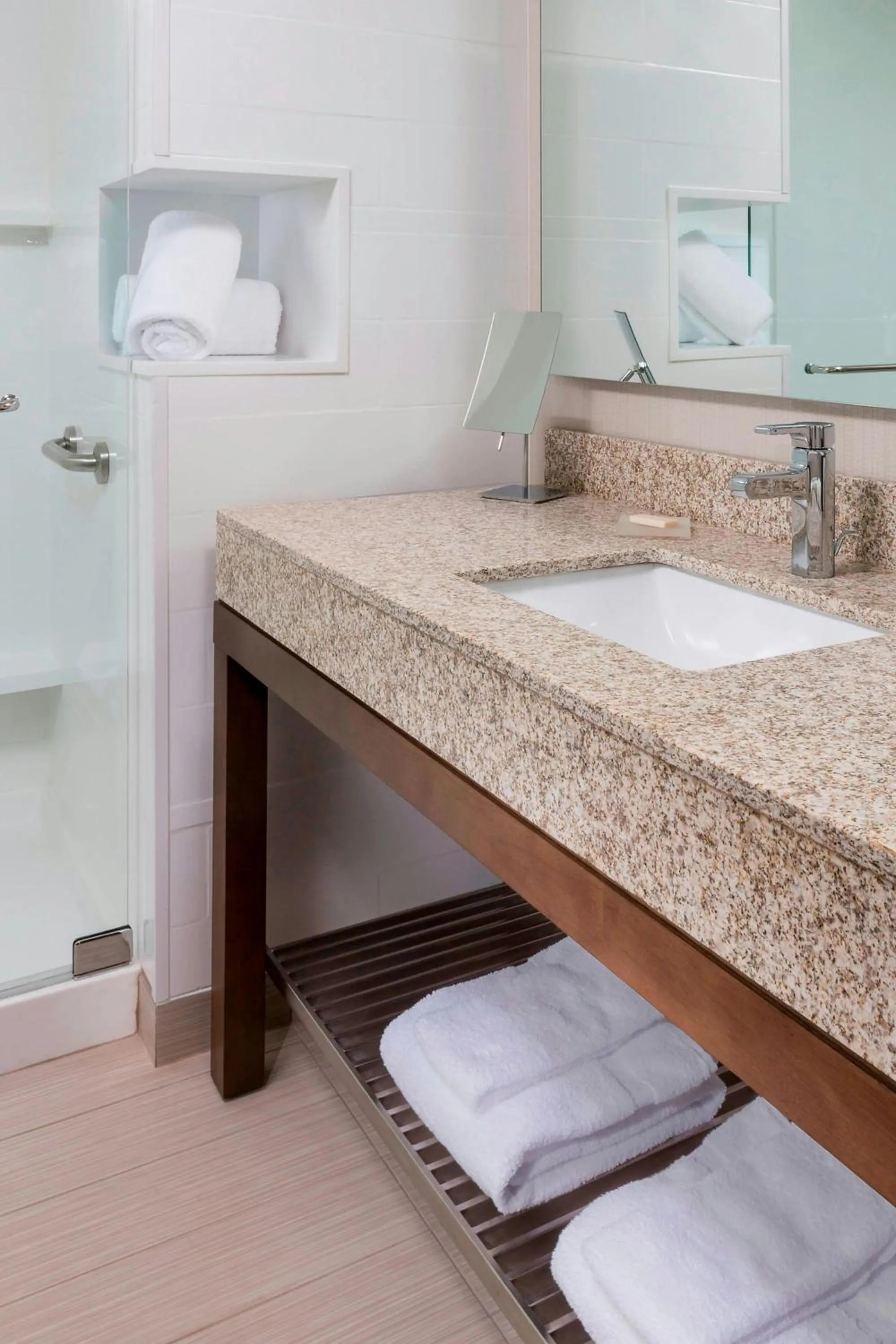 Bathroom in Courtyard by Marriott Bismarck North